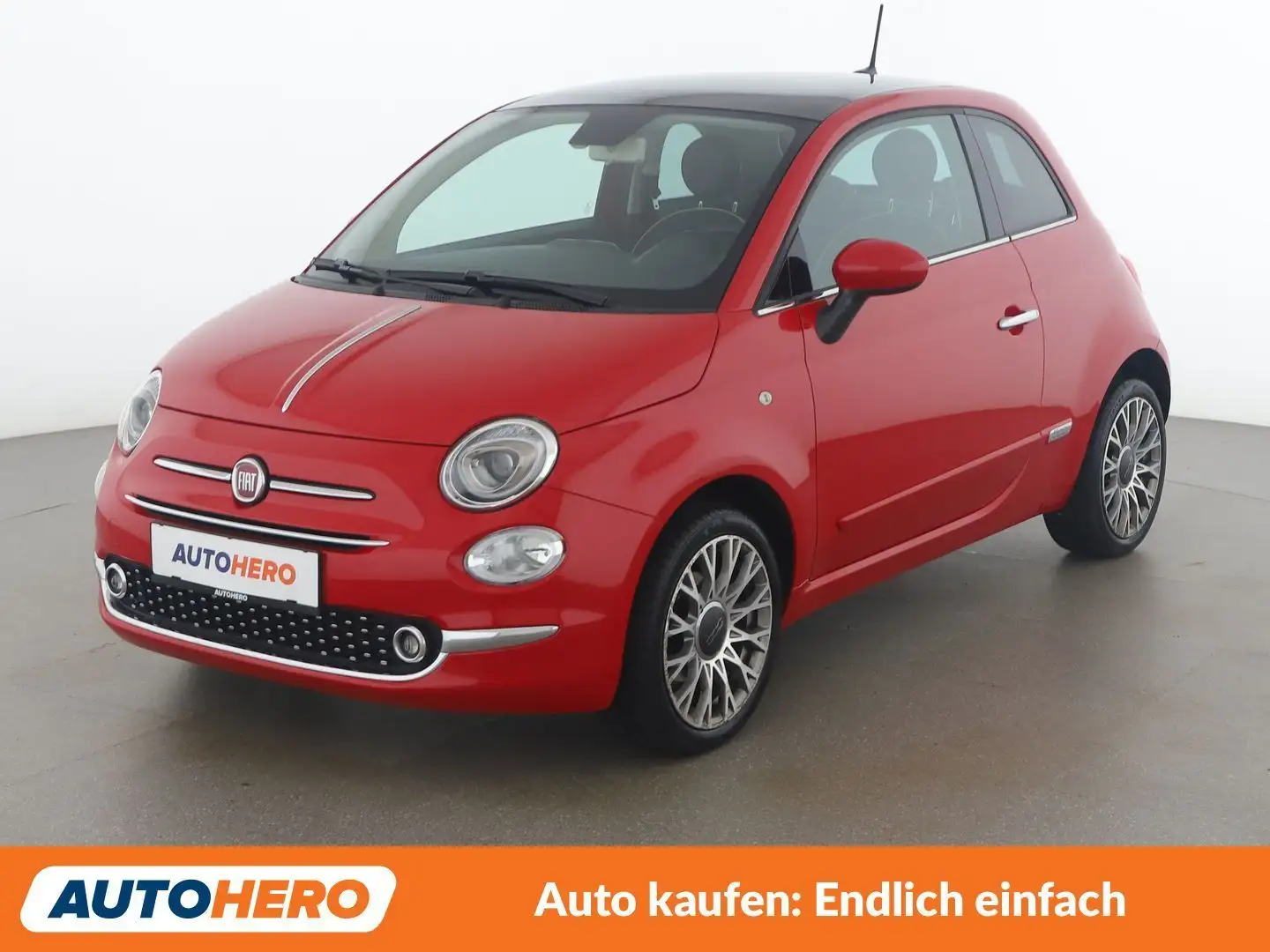 Fiat 500 1.2 Lounge Rot - 1