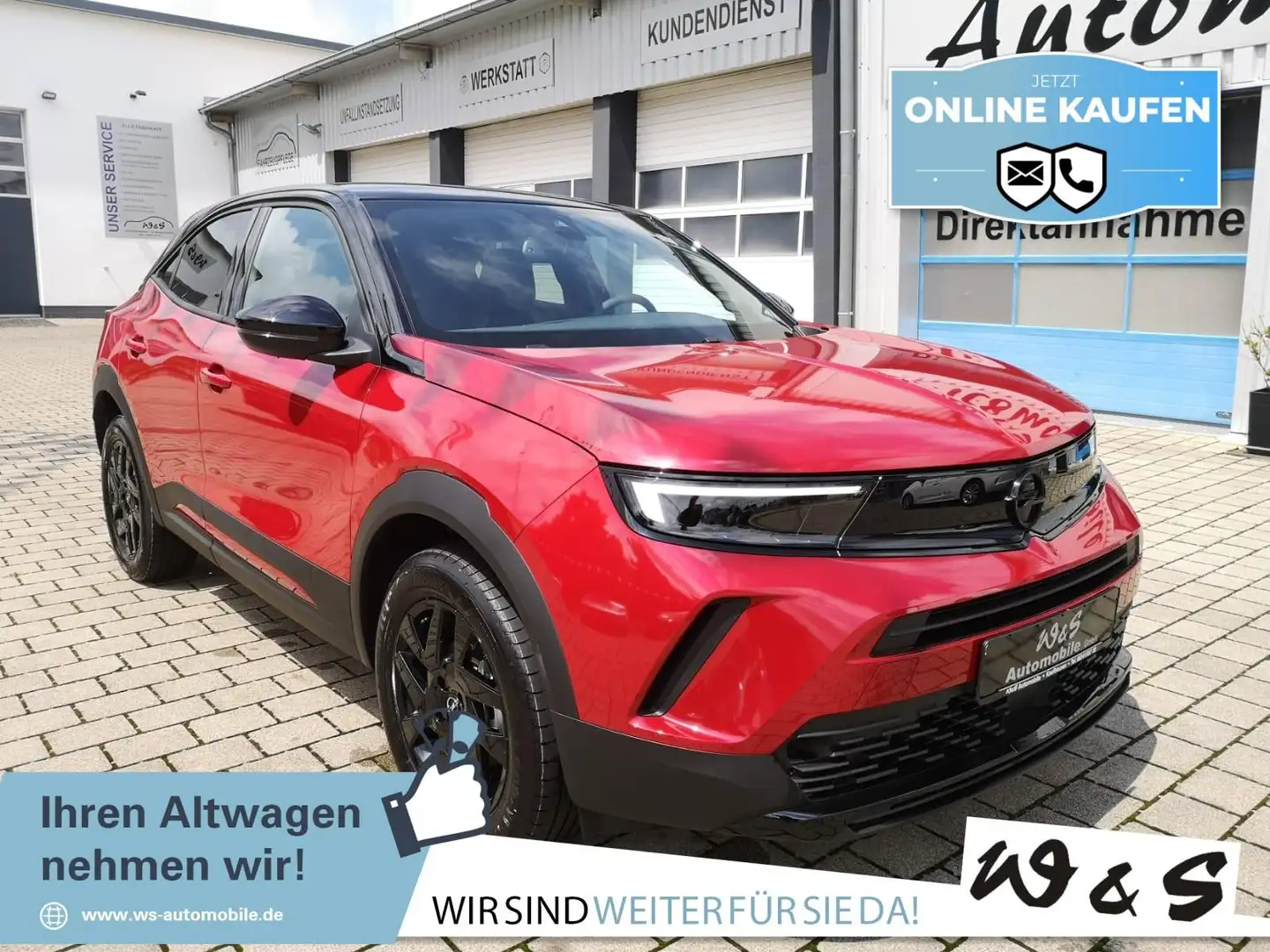 Opel Mokka GS 1.2 Turbo Autom. *180° Kam.*LED*17"* Rot - 1
