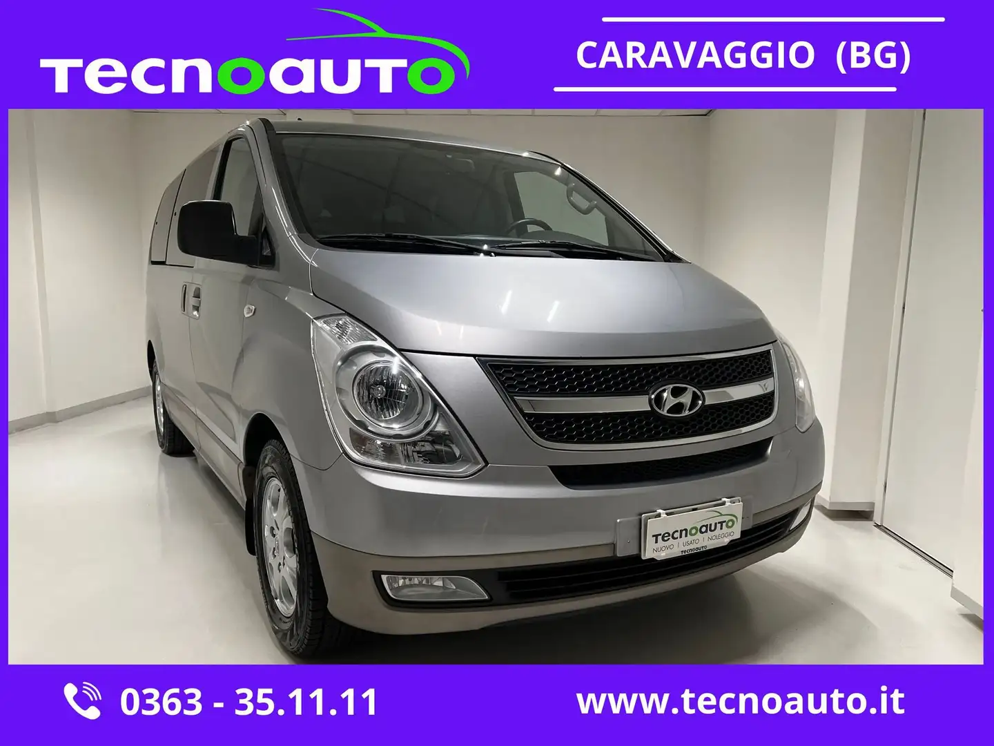 Hyundai H-1 H-1 2.5 CRDi VGT Wagon 8 p.ti Comfort Срібний - 1