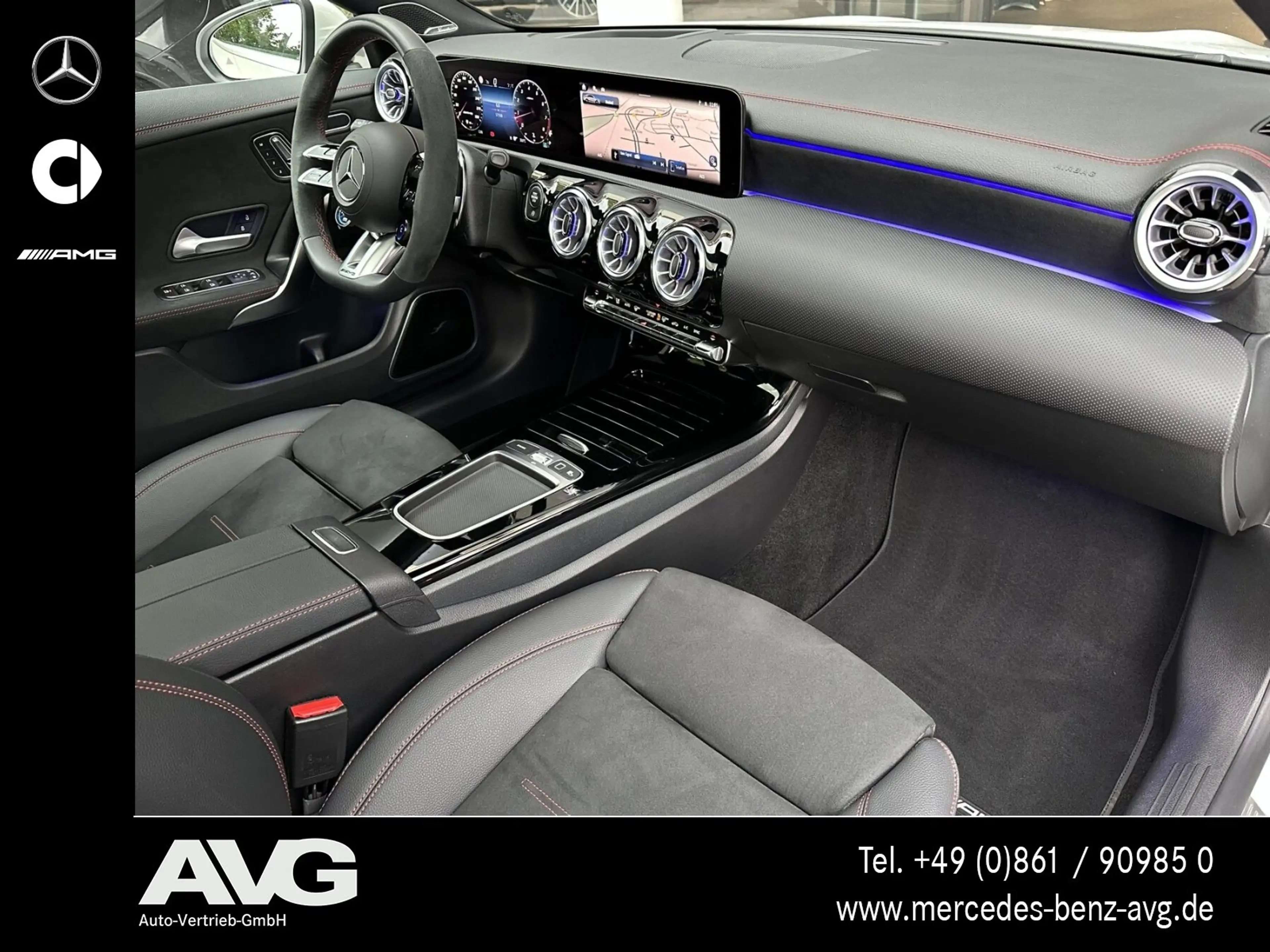 Mercedes-Benz CLA 45 AMG CLA 45 S 4M+ Coupé Premium+ Pano Burmes. Memory — photo 12