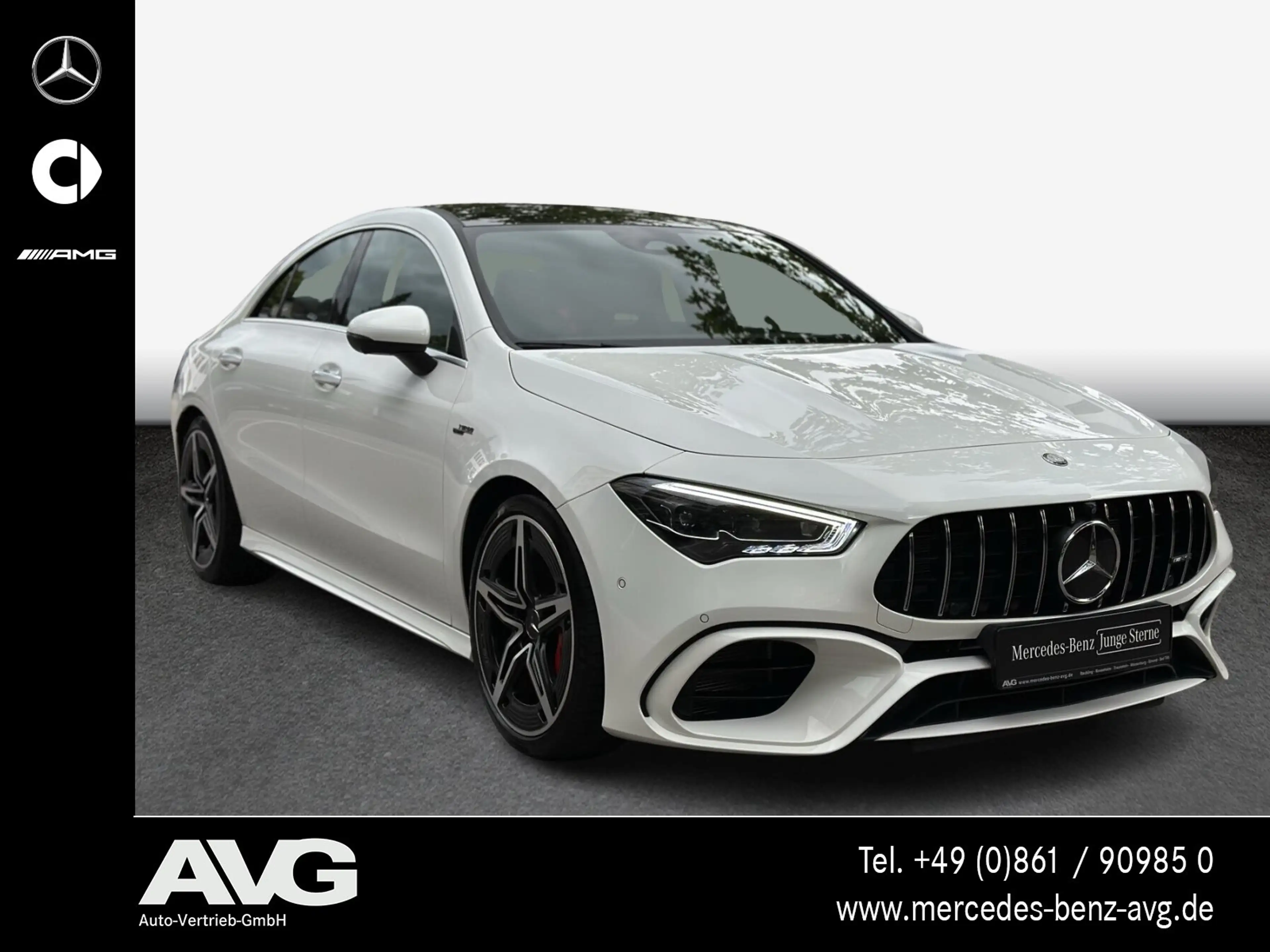 Mercedes-Benz CLA 45 AMG CLA 45 S 4M+ Coupé Premium+ Pano Burmes. Memory — photo 2