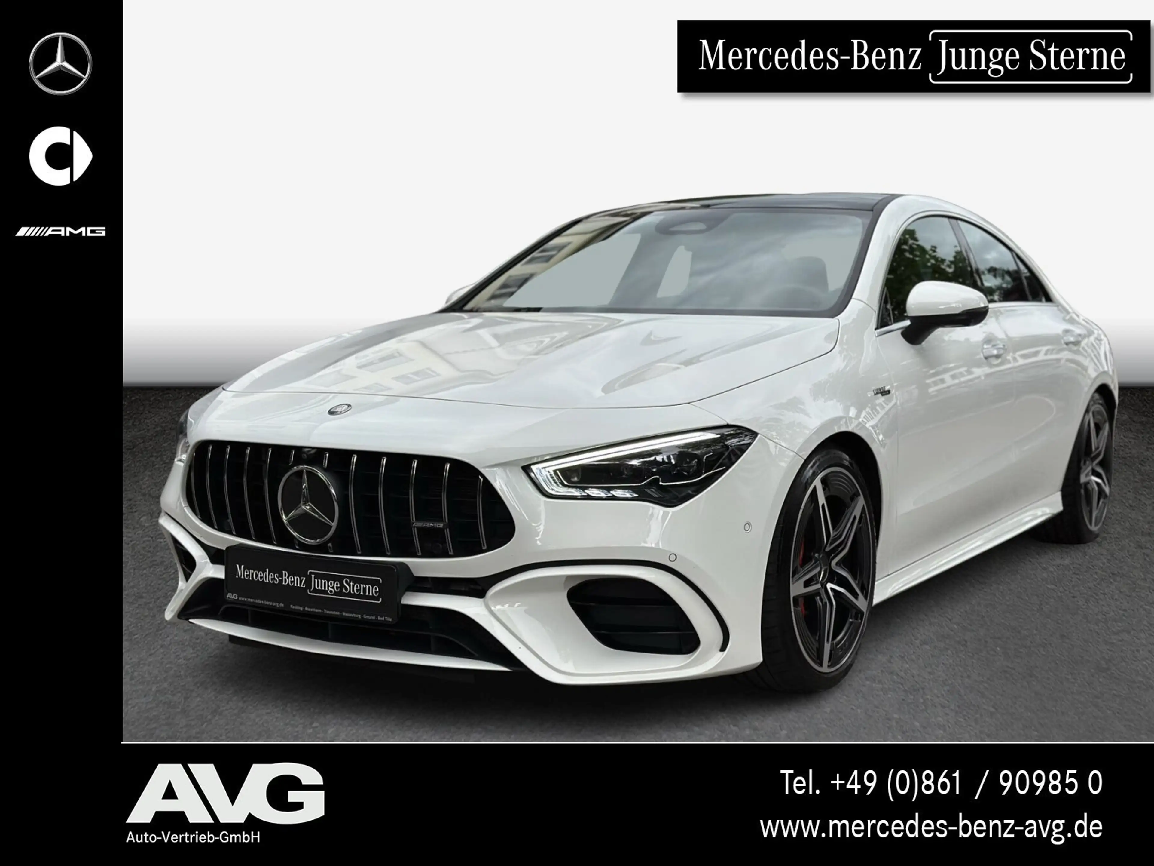 Mercedes-Benz CLA 45 AMG CLA 45 S 4M+ Coupé Premium+ Pano Burmes. Memory
