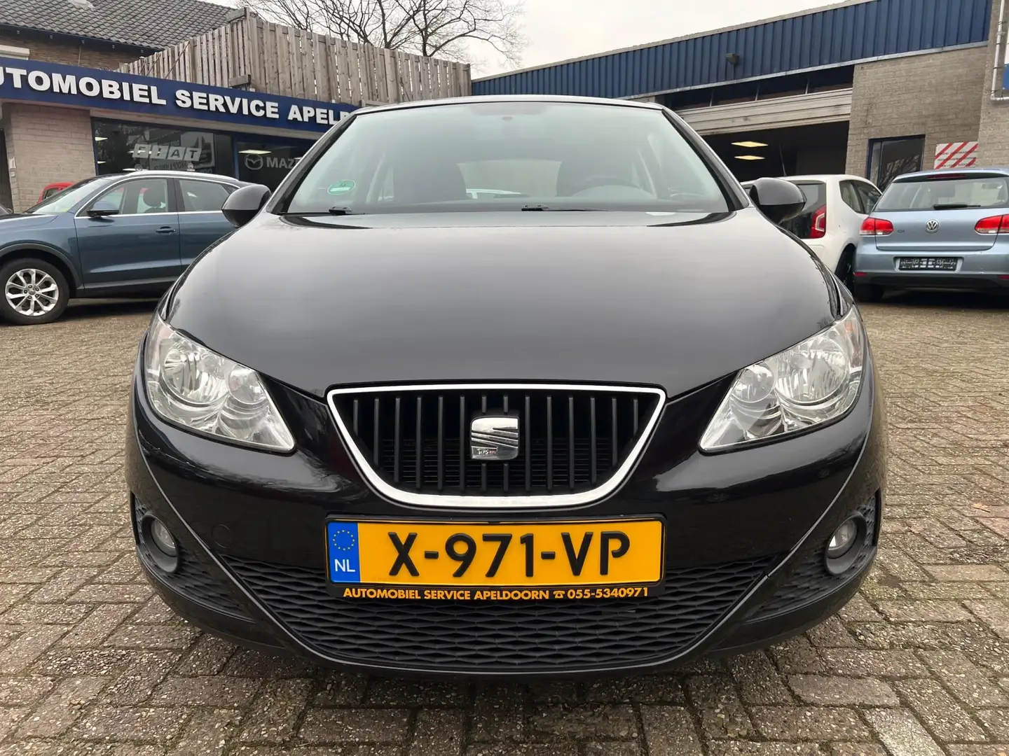 SEAT Ibiza SC 1.2 Stylance *AIRCO*CRUISE*LM.VELGEN*ELEKTR.RAM Zwart - 2