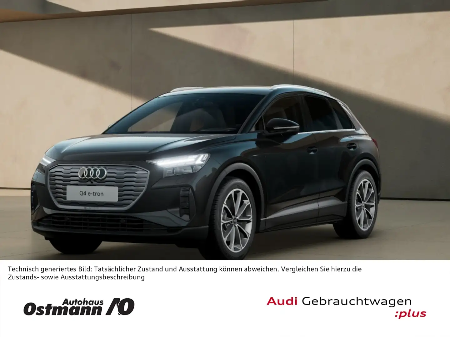 Audi Q4 e-tron Q4 45 quattro e-tron S-Line AHK Matrix RFK 20'' Schwarz - 1