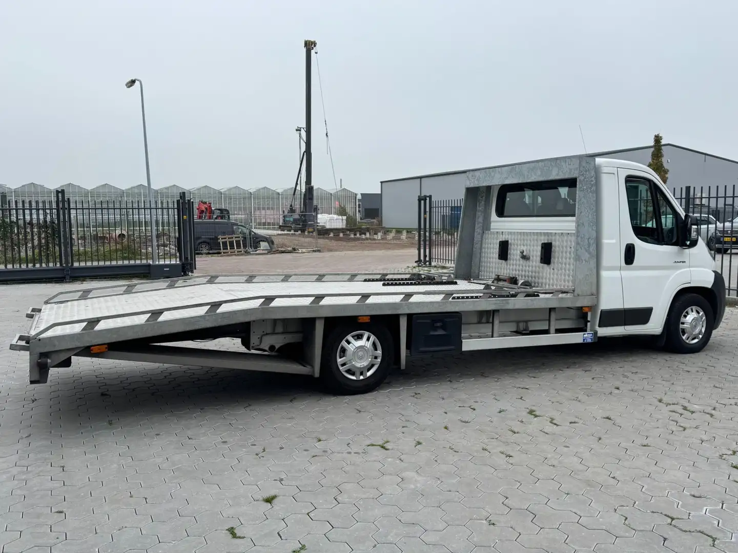 Citroen Jumper 35 2.2 HDI Oprijwagen 1280kg laadvermogen Luchtver Wit - 2
