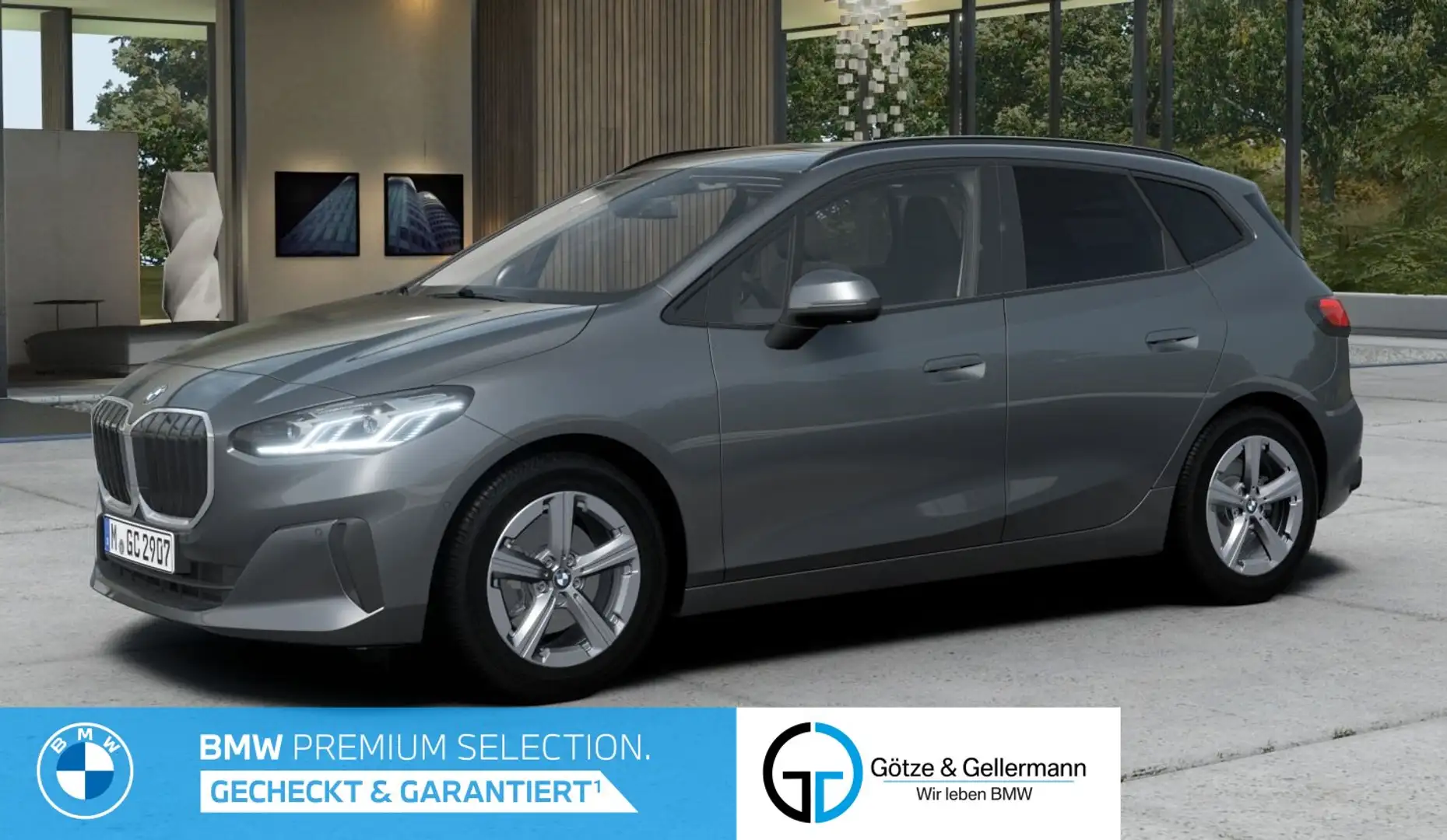 BMW 216 i Active Tourer //Adapt.LED Panoramadach Grau - 1