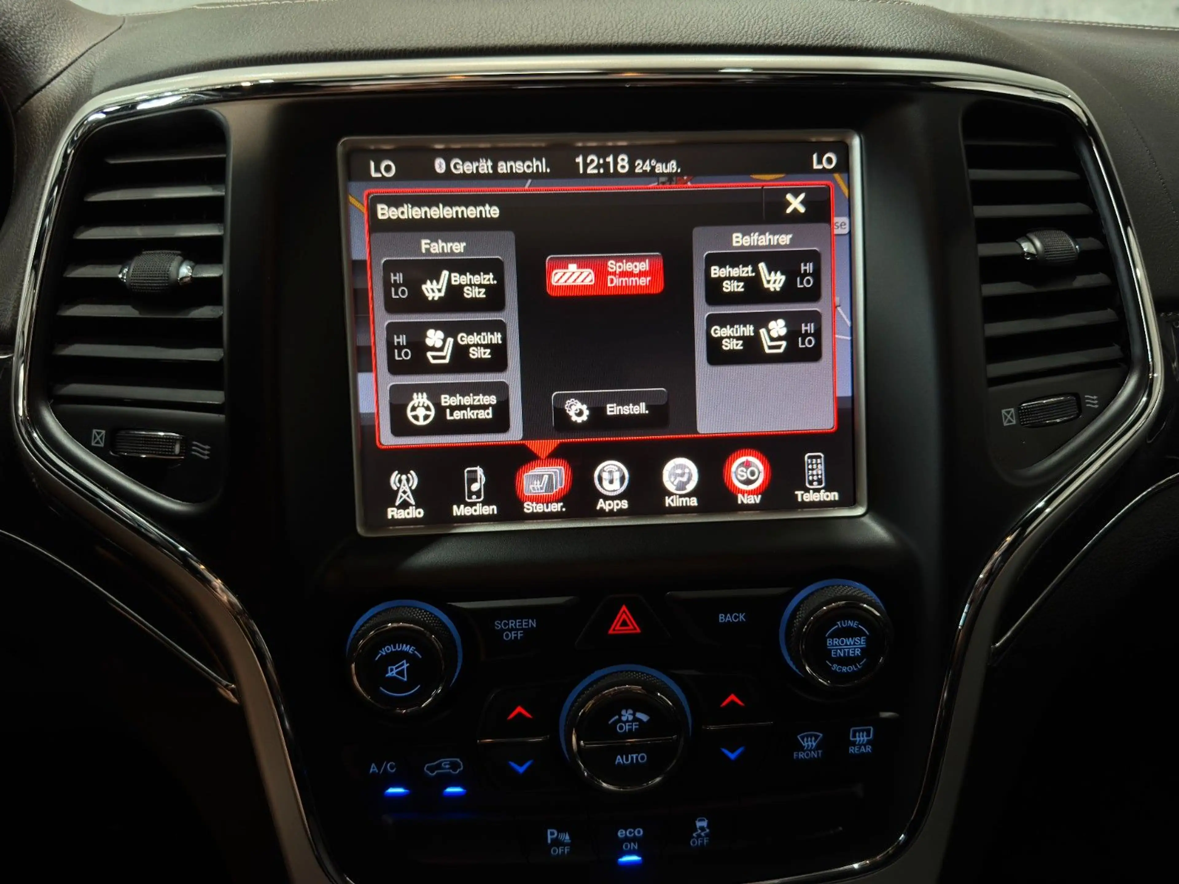 Jeep Grand Cherokee Grand/Cherokee/6.4/V8/HEMI/SRT/PANO/LED/RFK/POWE — photo 14