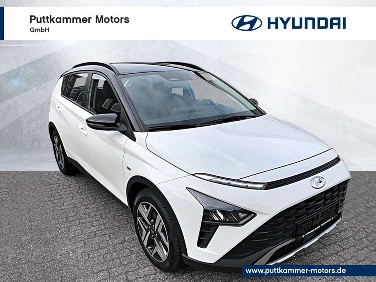 Hyundai BAYON Kleinwagen in Weiß gebraucht in Rellingen für € 21.900,-