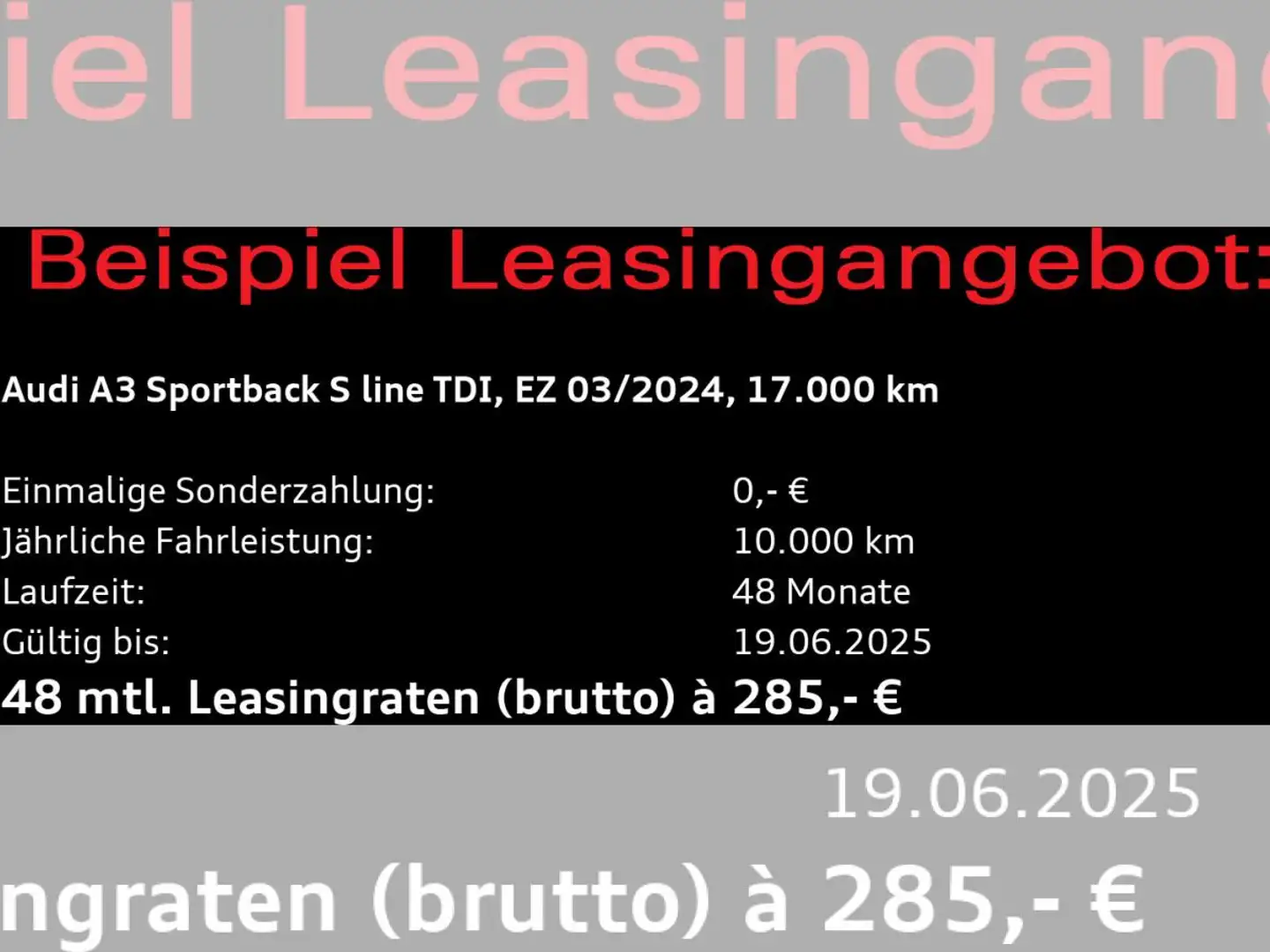Audi A3 Sportback S-Line 35 TDI S-tronic / Navi+, AHK Schwarz - 2