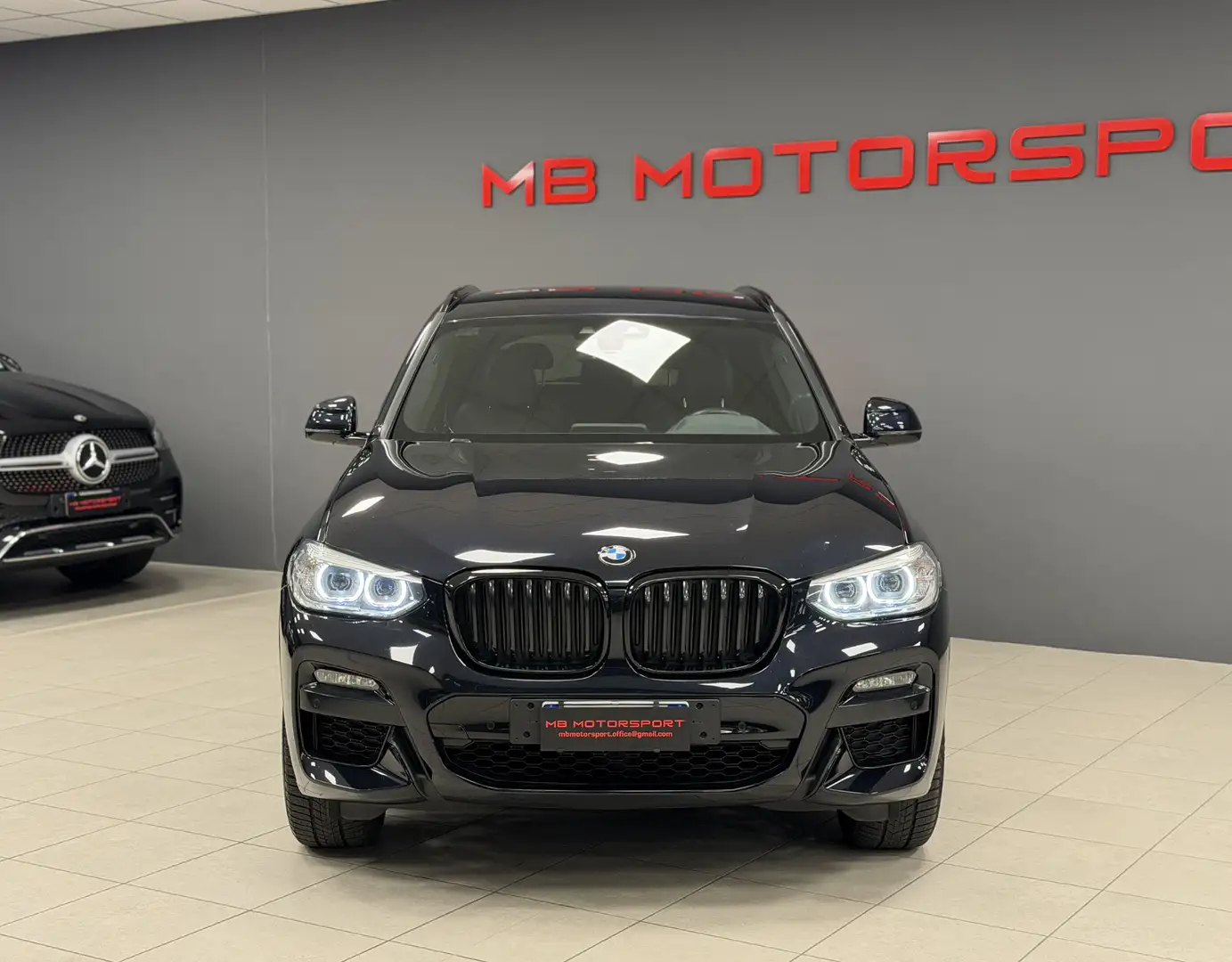 BMW X3 xdrive20d Msport 190cv auto Blau - 2
