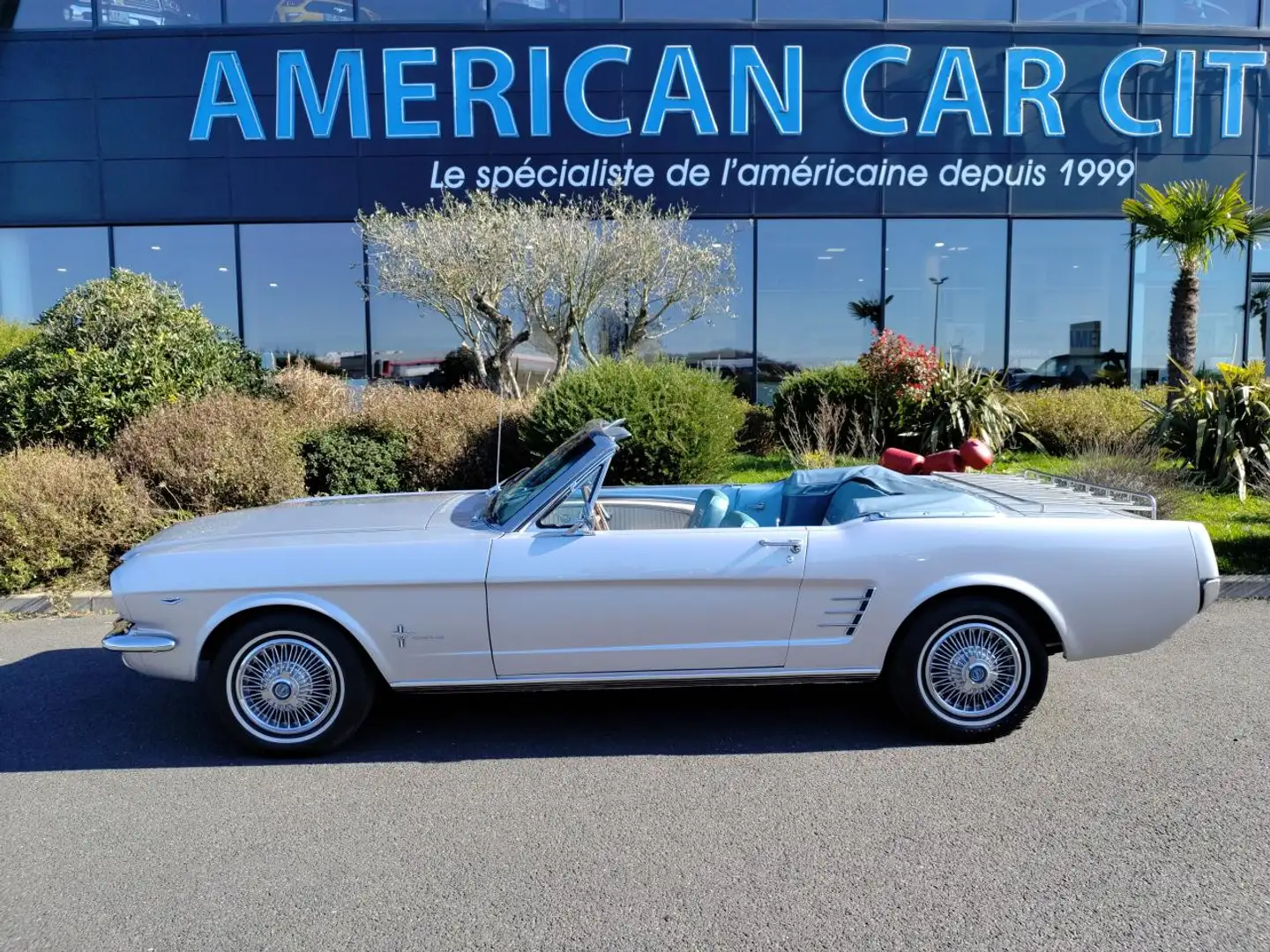 Ford Mustang Code C, sellerie Pony Gris - 2