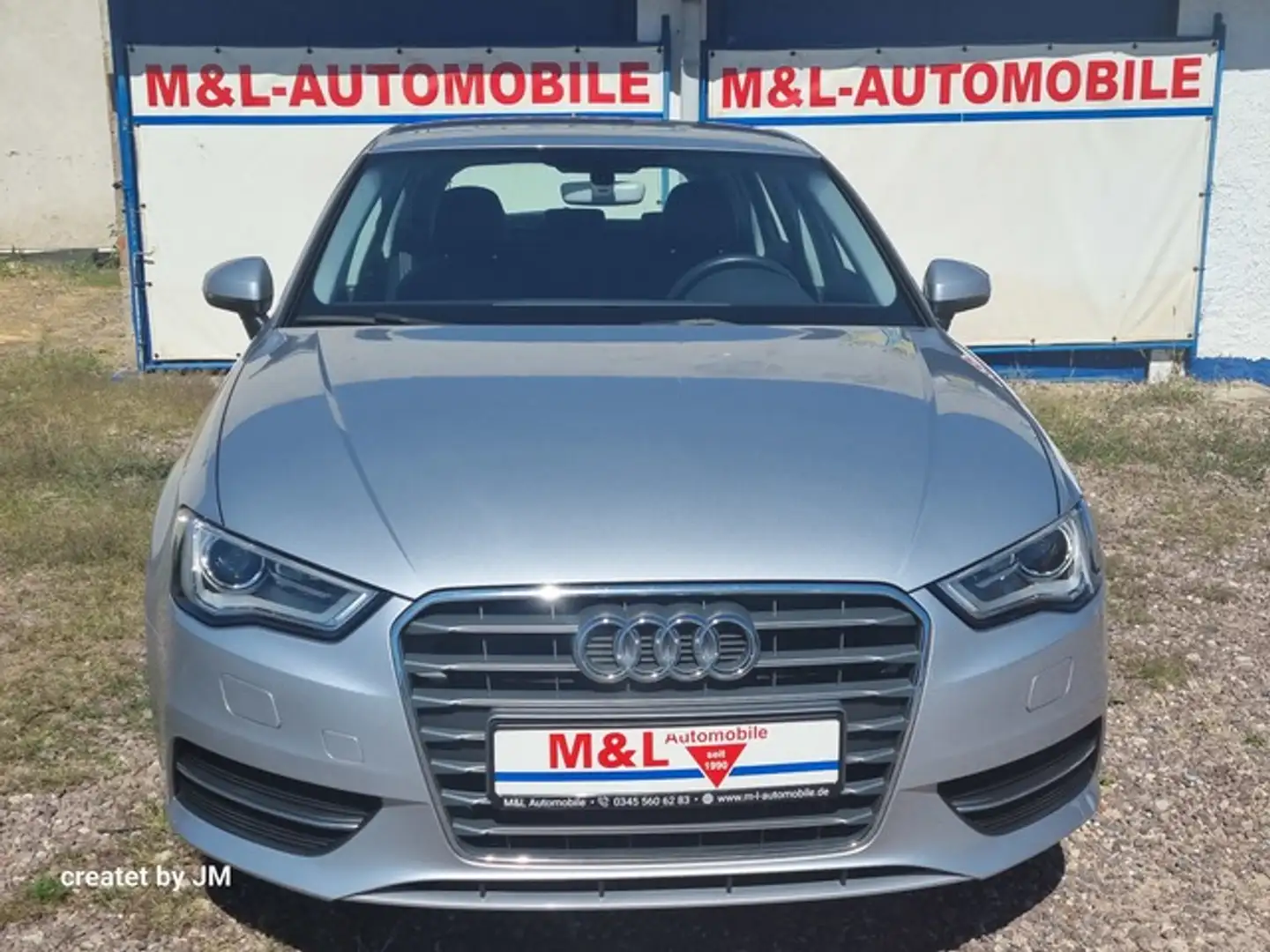 Audi A3 Sportback 150 PS kompl. Checkheft bei AUDI Silber - 1