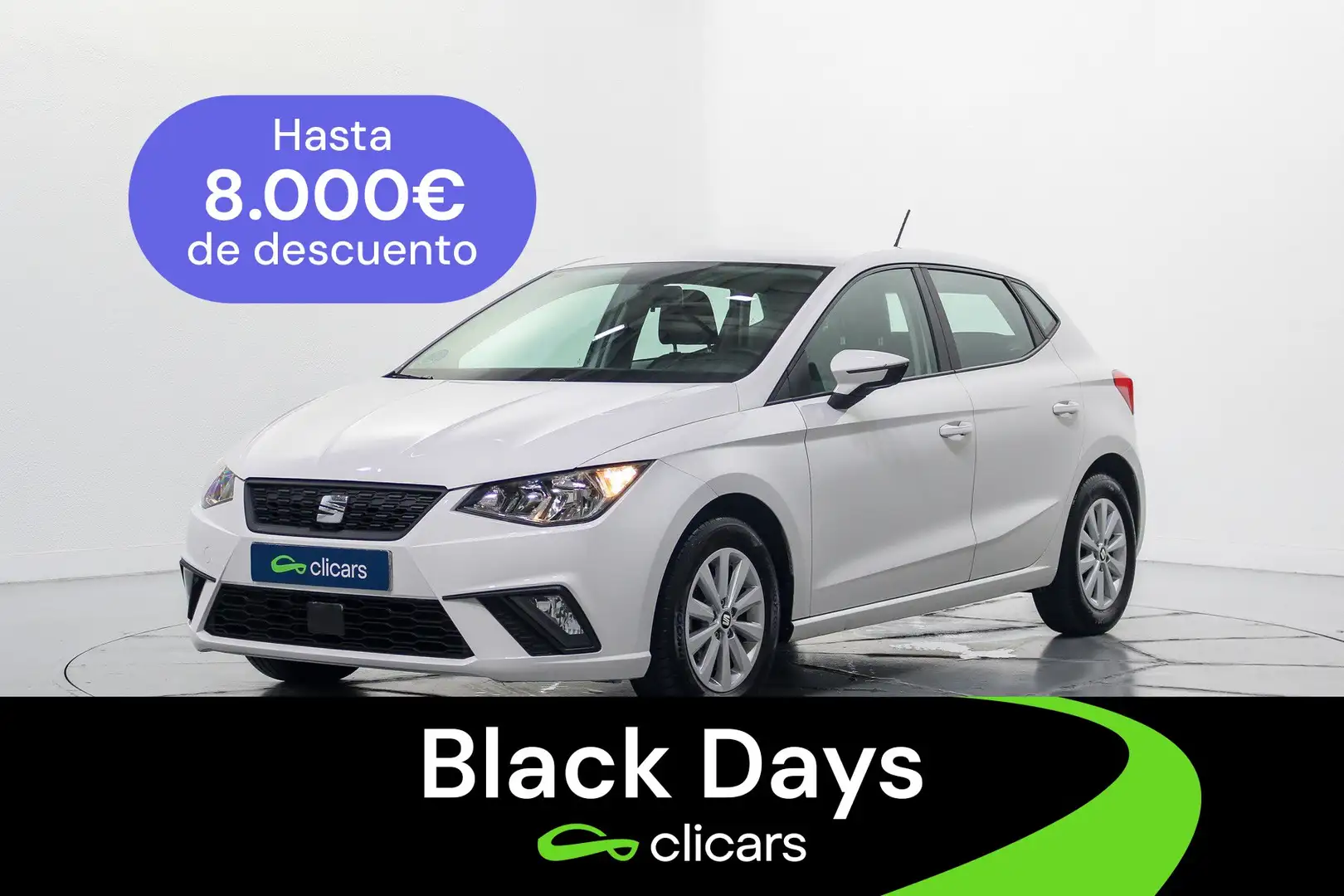 SEAT Ibiza 1.0 TGI S&S Style 90 Blanc - 1