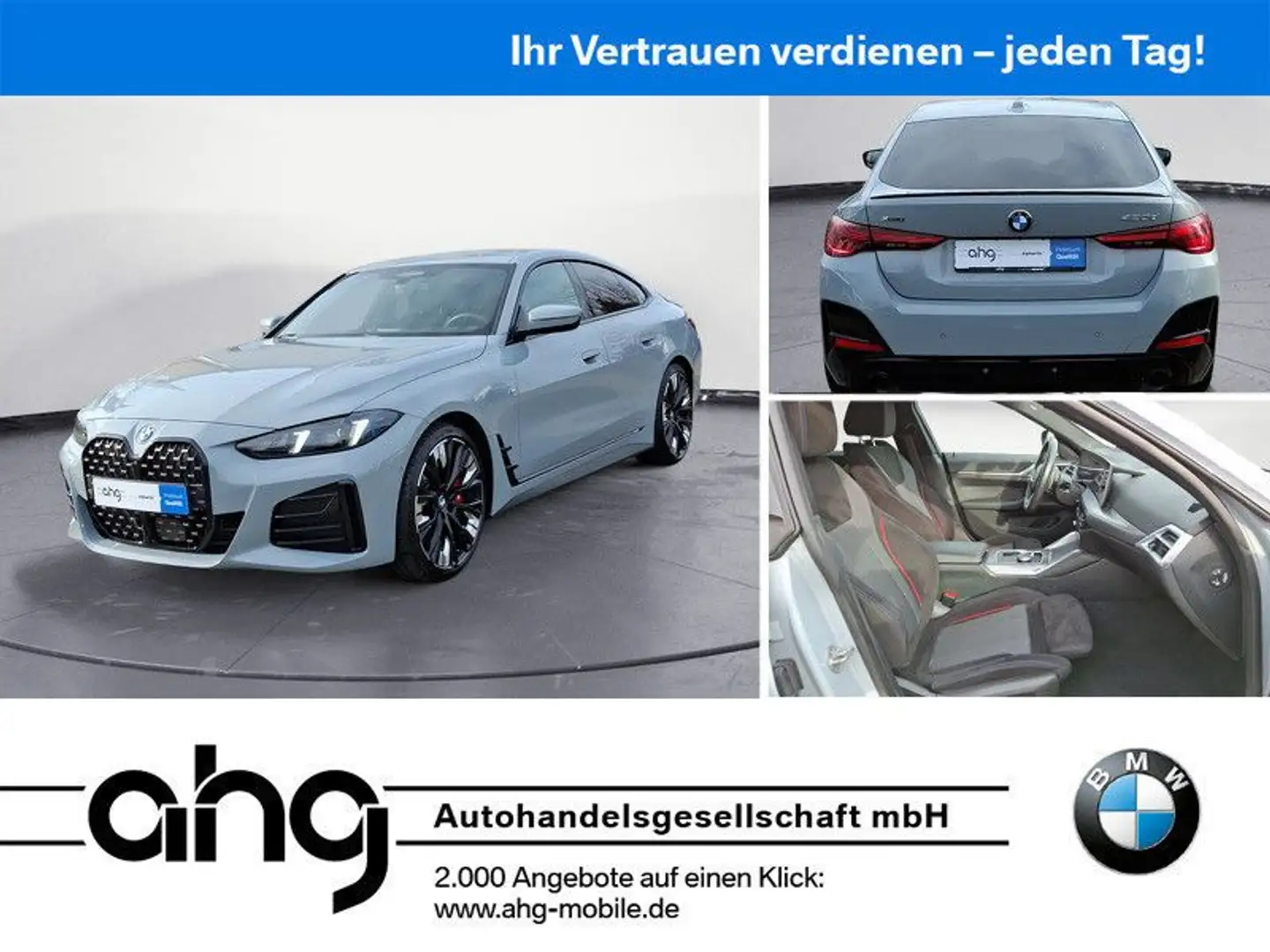 BMW 420 M Sport M Sport Pro 20' A Grau - 1