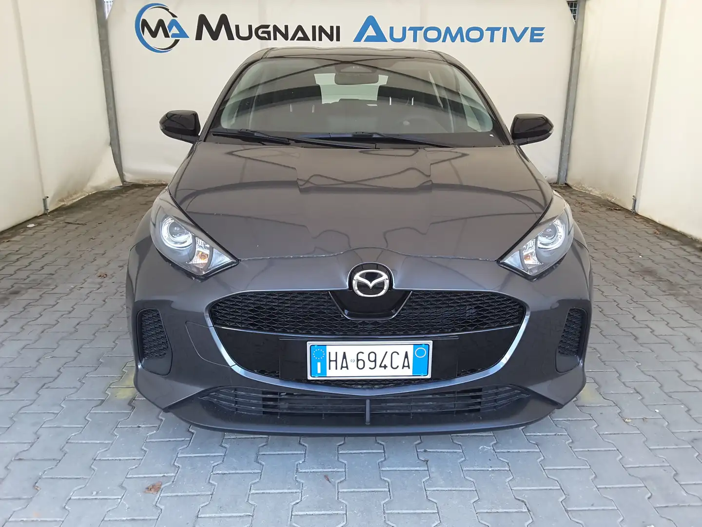 Mazda 2 FULL HYBRID 1.5 VVT-iE 116cv Prime-Line *KM ZERO* Grigio - 2