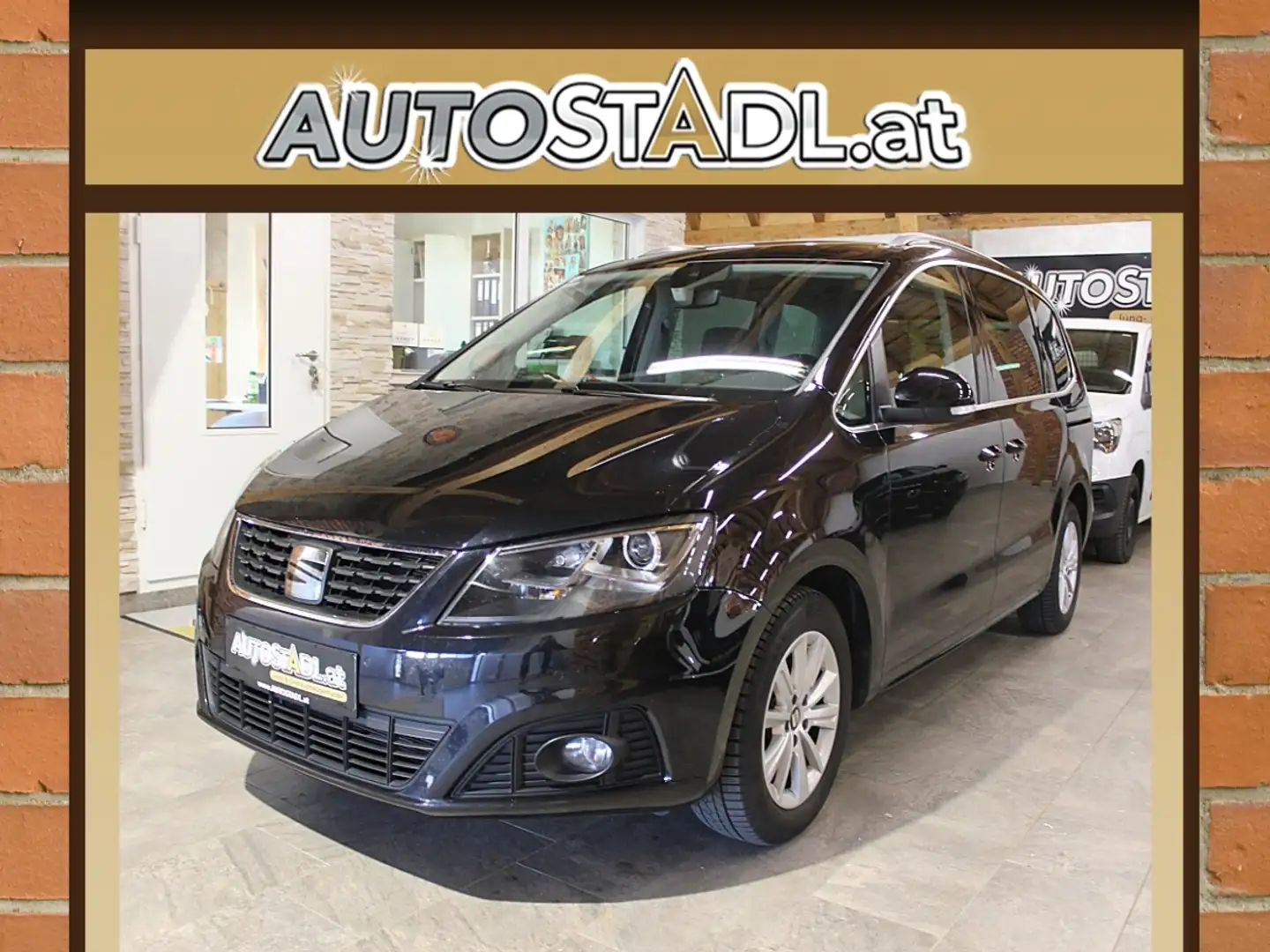 SEAT Alhambra Xcellence 2,0 TDI 4WD/7-SITZER-NAVI-AHV-KAMERA- Braun - 1