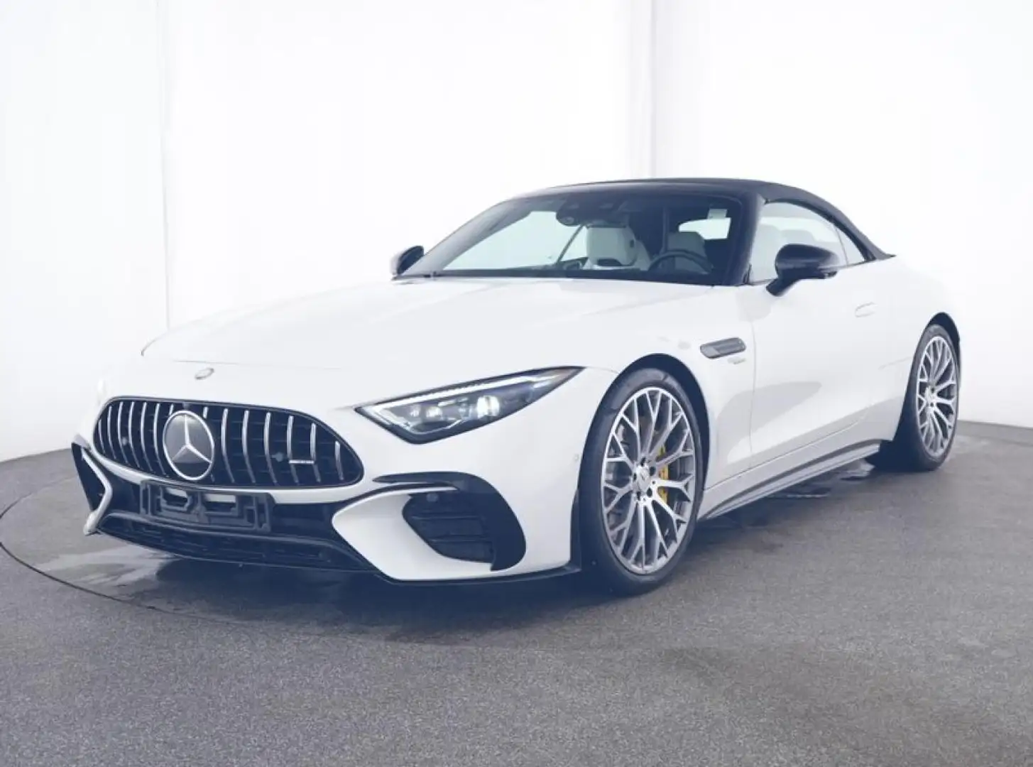 Mercedes-Benz SL 43 AMG PREM|DYN+|V8|AERO|NIGHT|LM21Z|KRISTALL Biały - 1