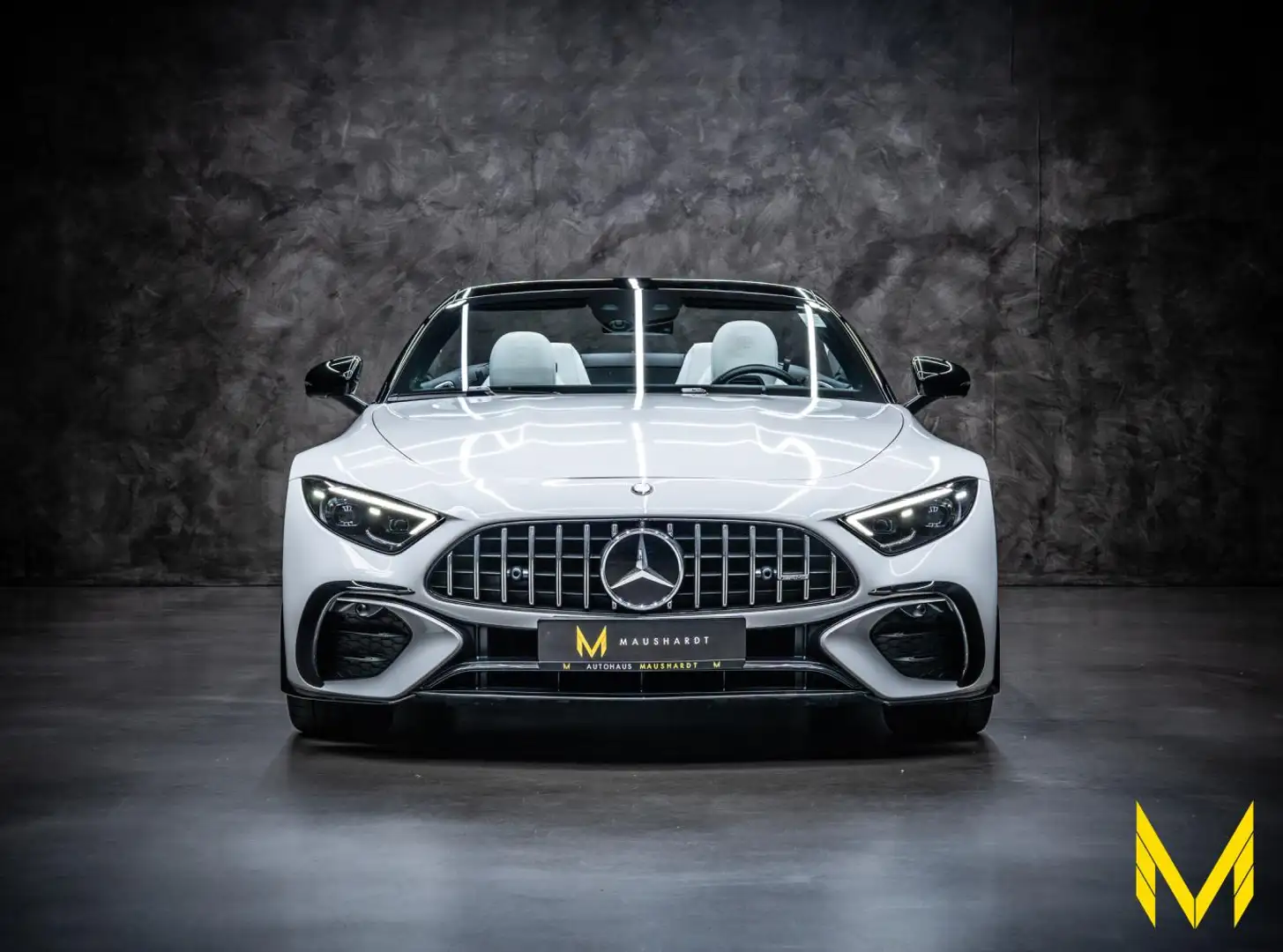 Mercedes-Benz SL 43 AMG PREM|DYN+|V8|AERO|NIGHT|LM21Z|KRISTALL Blanc - 2