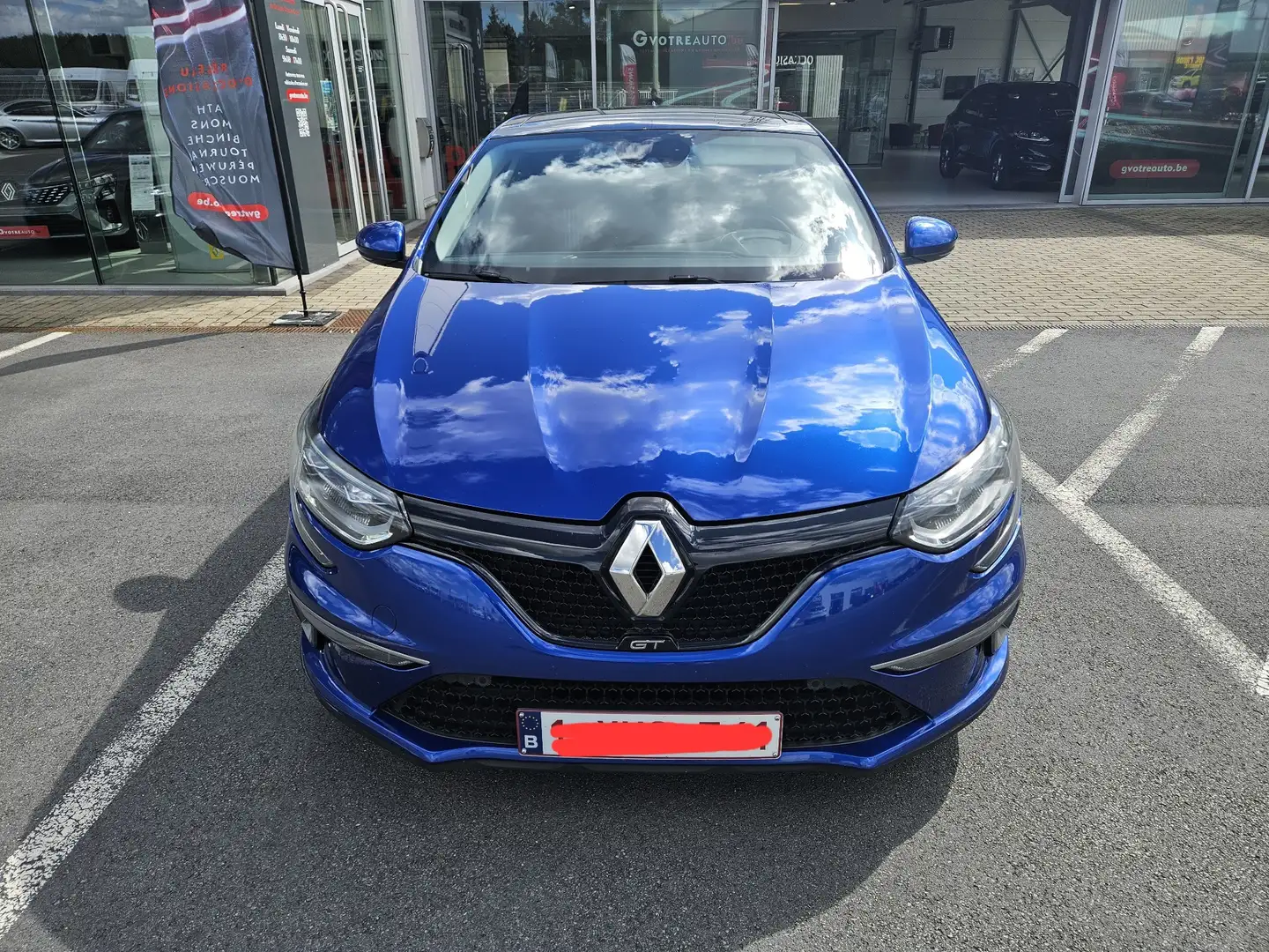 Renault Megane 1.6 TCe 205 GT EDC Blauw - 2
