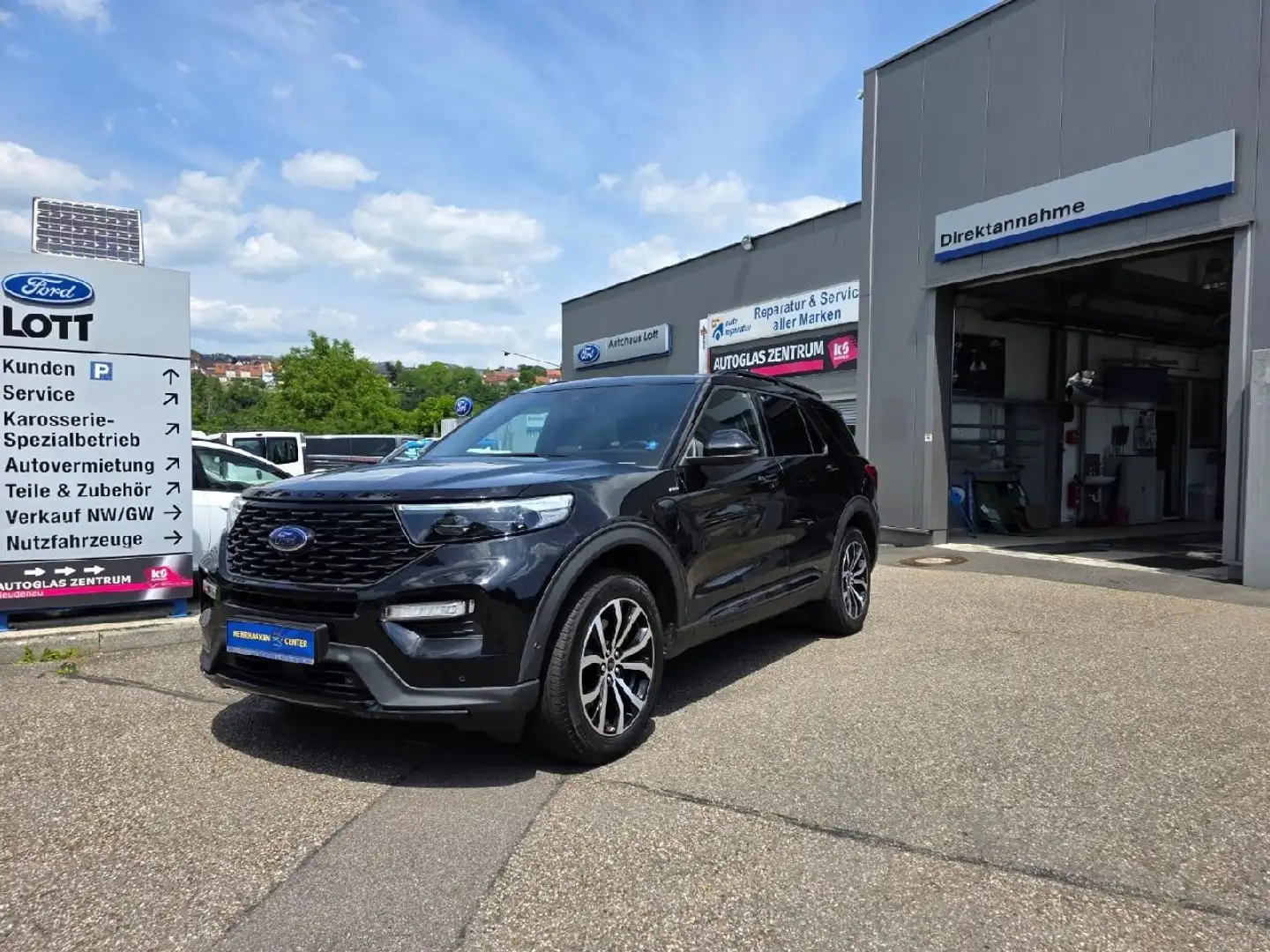 Ford Explorer ST-Line PHEV 4x4 *AHK*ACC*LED*PANO*7-SI Noir - 2