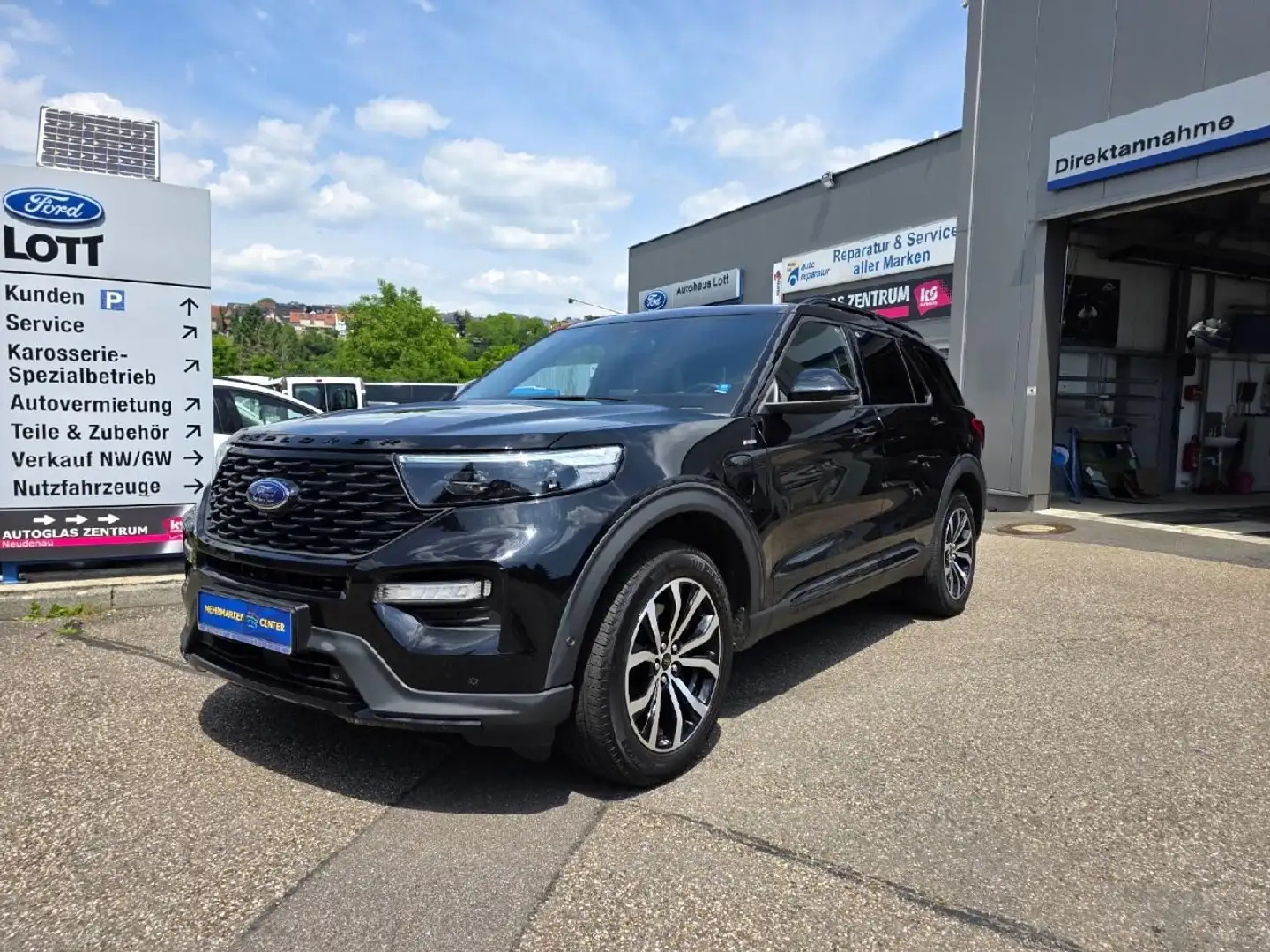 Ford Explorer ST-Line PHEV 4x4 *AHK*ACC*LED*PANO*7-SI Noir - 1