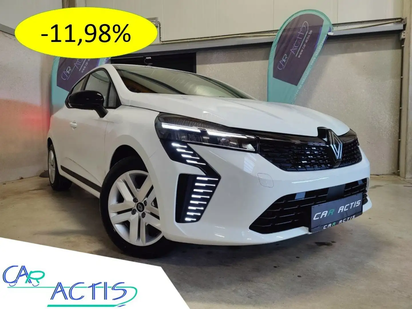 Renault Clio 1.0 TCe Evolution - APP - CAMERA - SIE.CH - 5ANS Blanc - 1