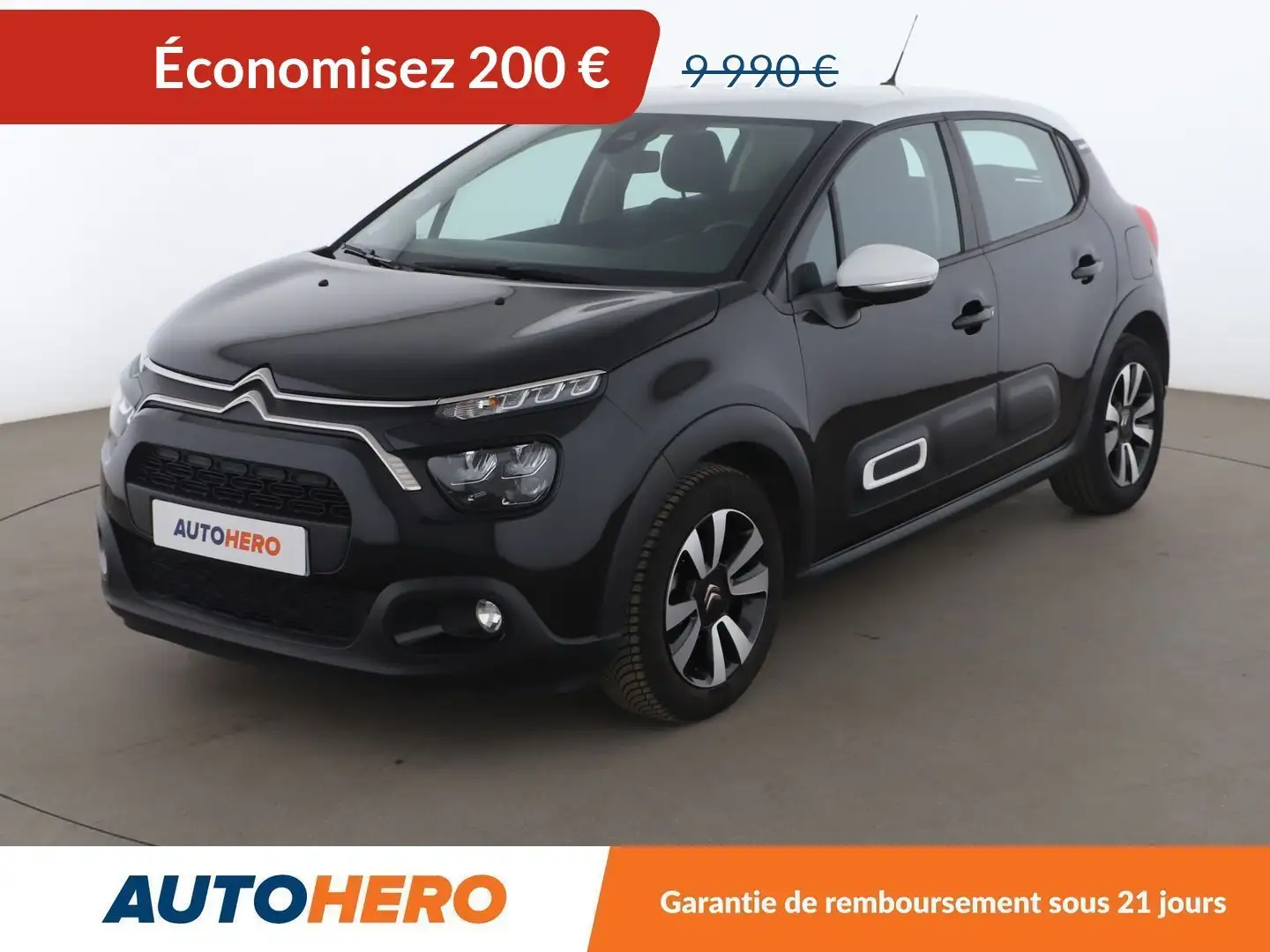 Citroen C3 1.2 PureTech Shine Noir - 1