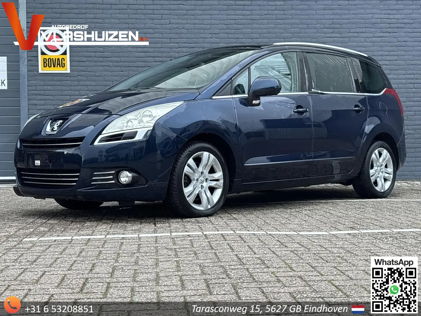 Peugeot 5008 1.6 THP GT 5p. | Leder | Pano | Climate | Cruise | Azul - 1