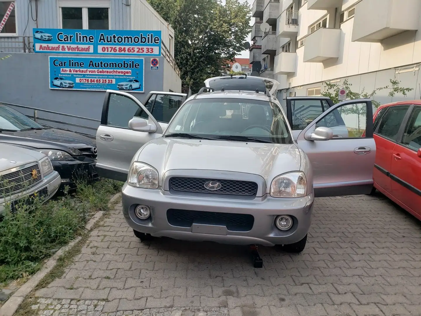 Hyundai SANTA FE 2.4 GLS/TÜV NEU/Garantie 24 Argent - 2