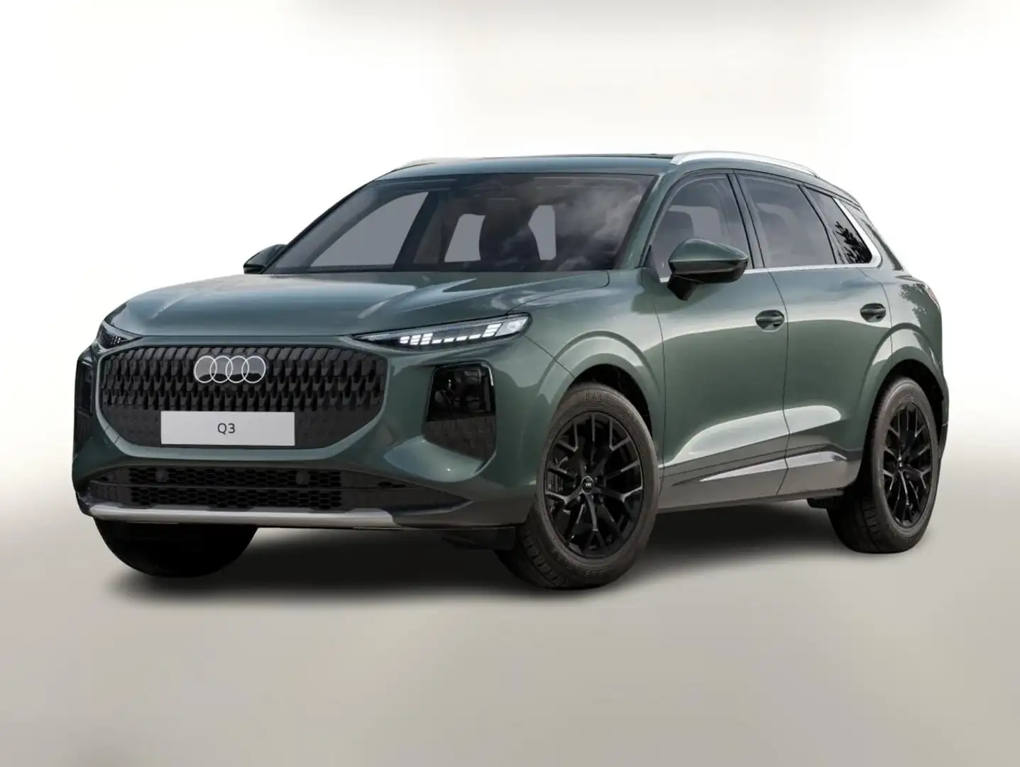 Audi Q3 quattro Tech LED+ 18Z Keyl KlimaP PrivG Navi 14... Grün - 1