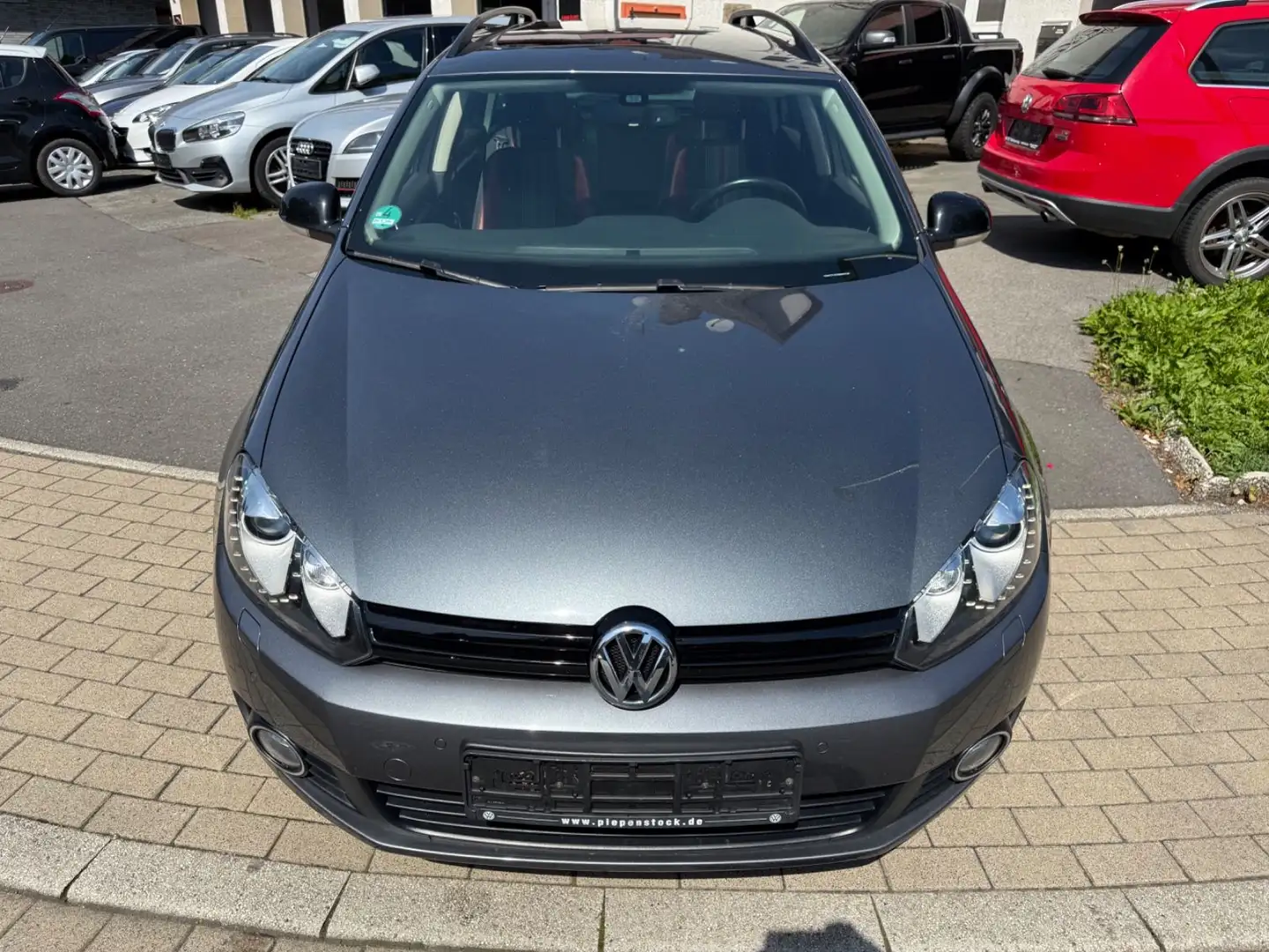 Volkswagen Golf VI Variant Match Klimaau.,Pano,SHZ,PDC,1.Ha Grau - 2