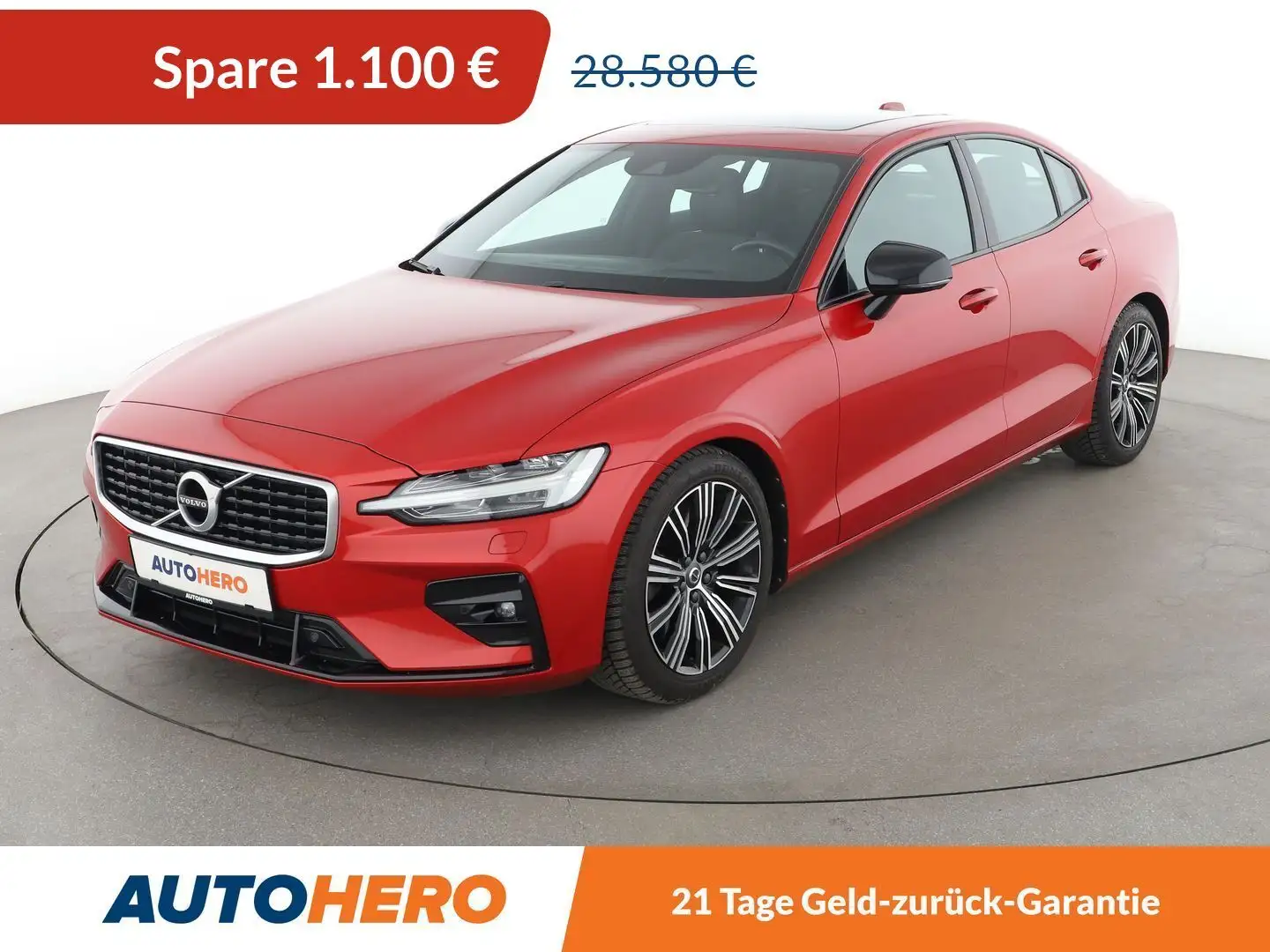 Volvo S60 2.0 T5 R-Design Aut*NAVI*LED*TEMPO*CAM*PDC*SHZ* Orange - 1