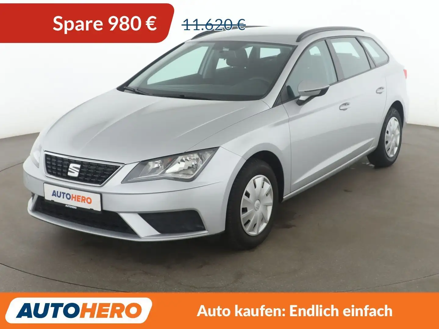 SEAT Leon 1.2 TSI Reference*NAVI*PDC*CARPLAY Silber - 1