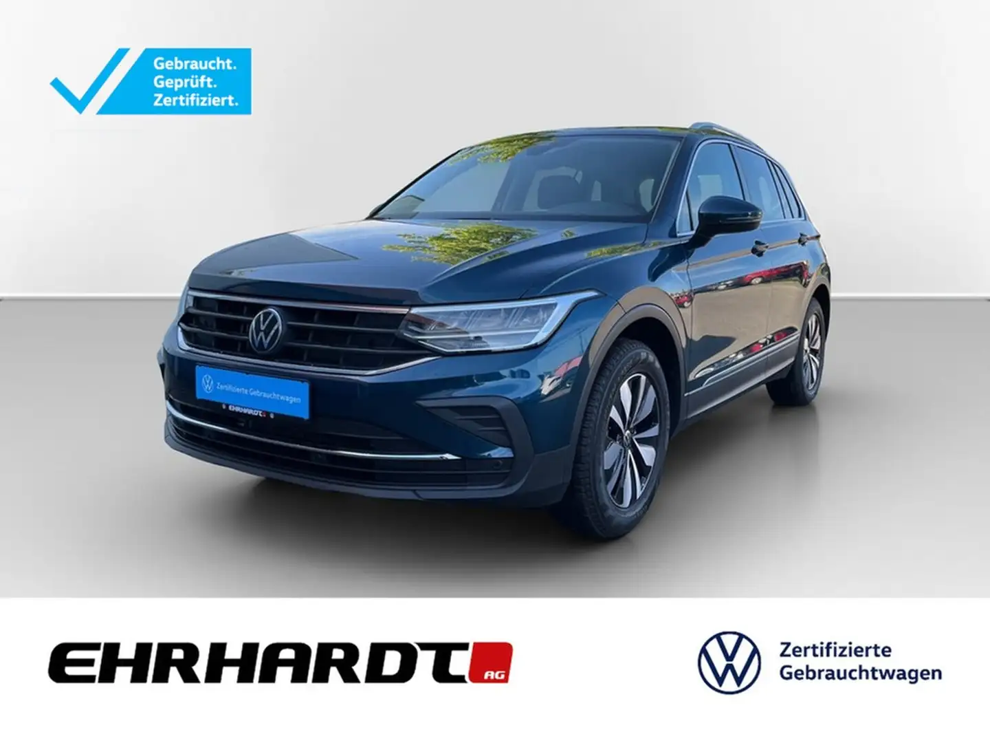 Volkswagen Tiguan 1.5 TSI DSG MOVE STHZG*AHK*LED*NAV*SHZ*PDC*EL.H... Blau - 1