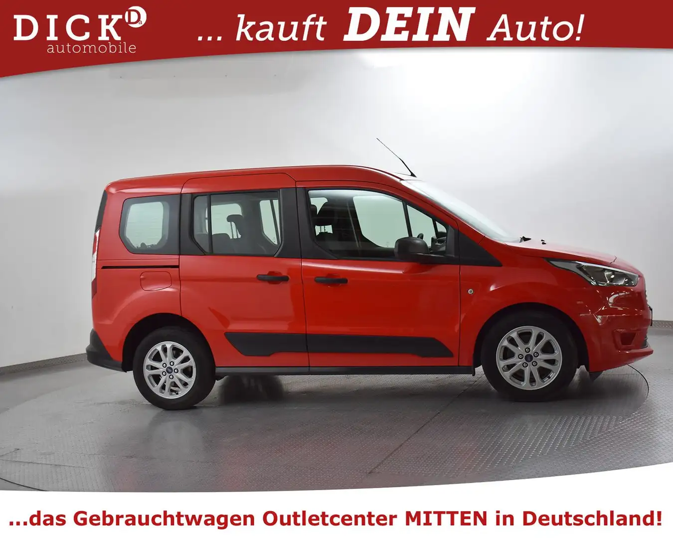 Ford Tourneo Connect Tourneo Conn 1.5d Trend NAVI+KAM+PDC+TEMP+KLIMA+ Rouge - 2
