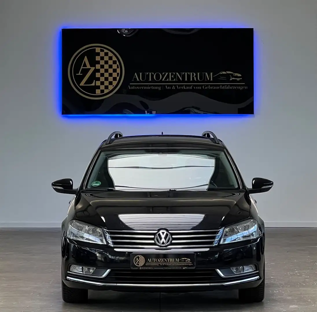 Volkswagen Passat 2.0 TDI*2HAND*AHK*KLIMA*SITZ-HZG*TEMPOMAT Zwart - 2