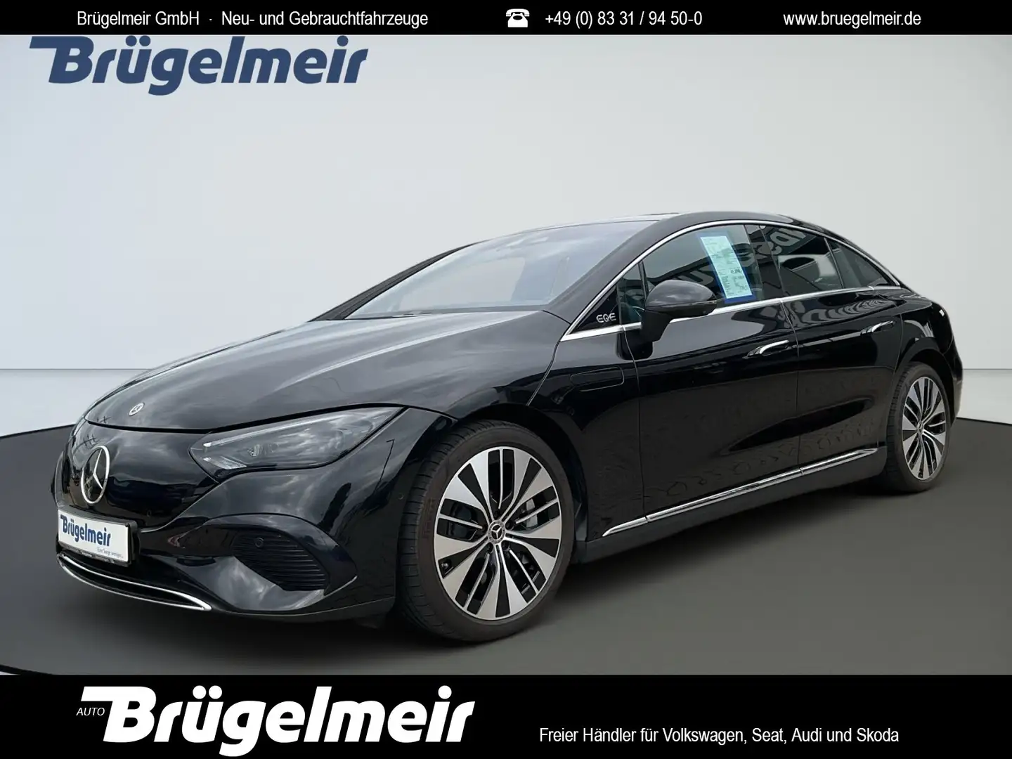 Mercedes-Benz EQE 350 EQE 350+Digital Light+Hinterachsl.+HuD+Burmester Schwarz - 1