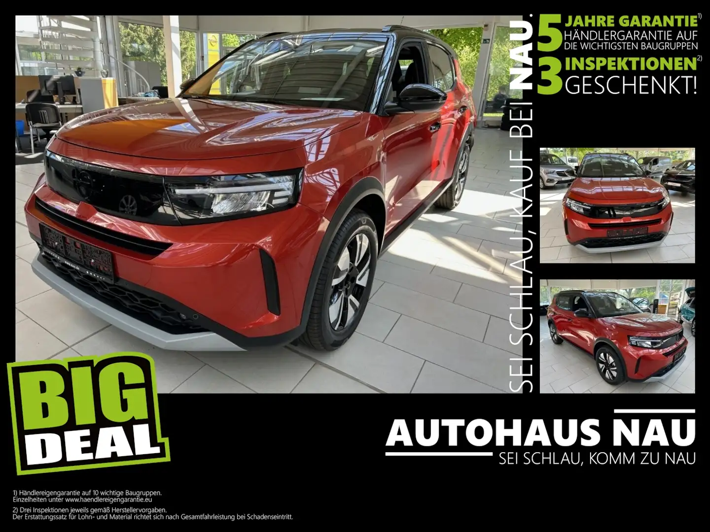 Opel Frontera Electric GS inkl. Tech-Paket +++voll elektrisch+++ Oranje - 1