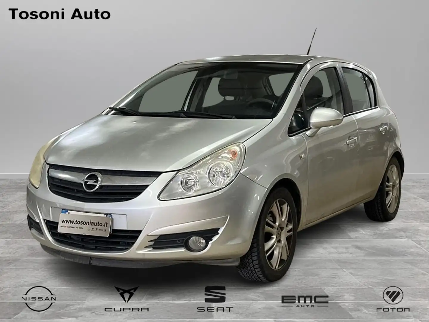 Opel Corsa IV 2006 - Corsa 5p 1.2 Enjoy Argento - 1