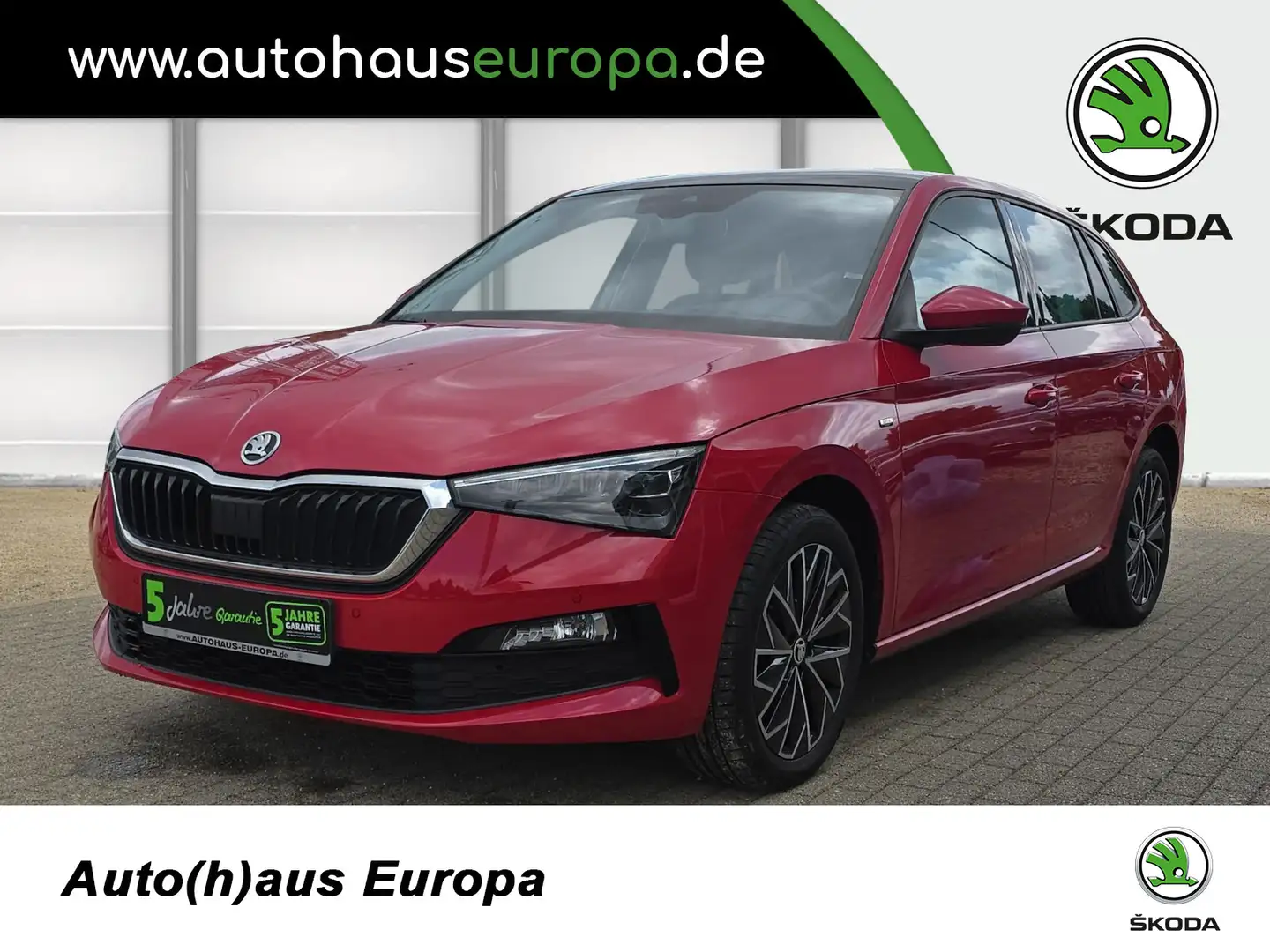Skoda Scala 1.0 TSI DSG Drive 125 KlimaA SmartLink Pano SHZ PD Rot - 1