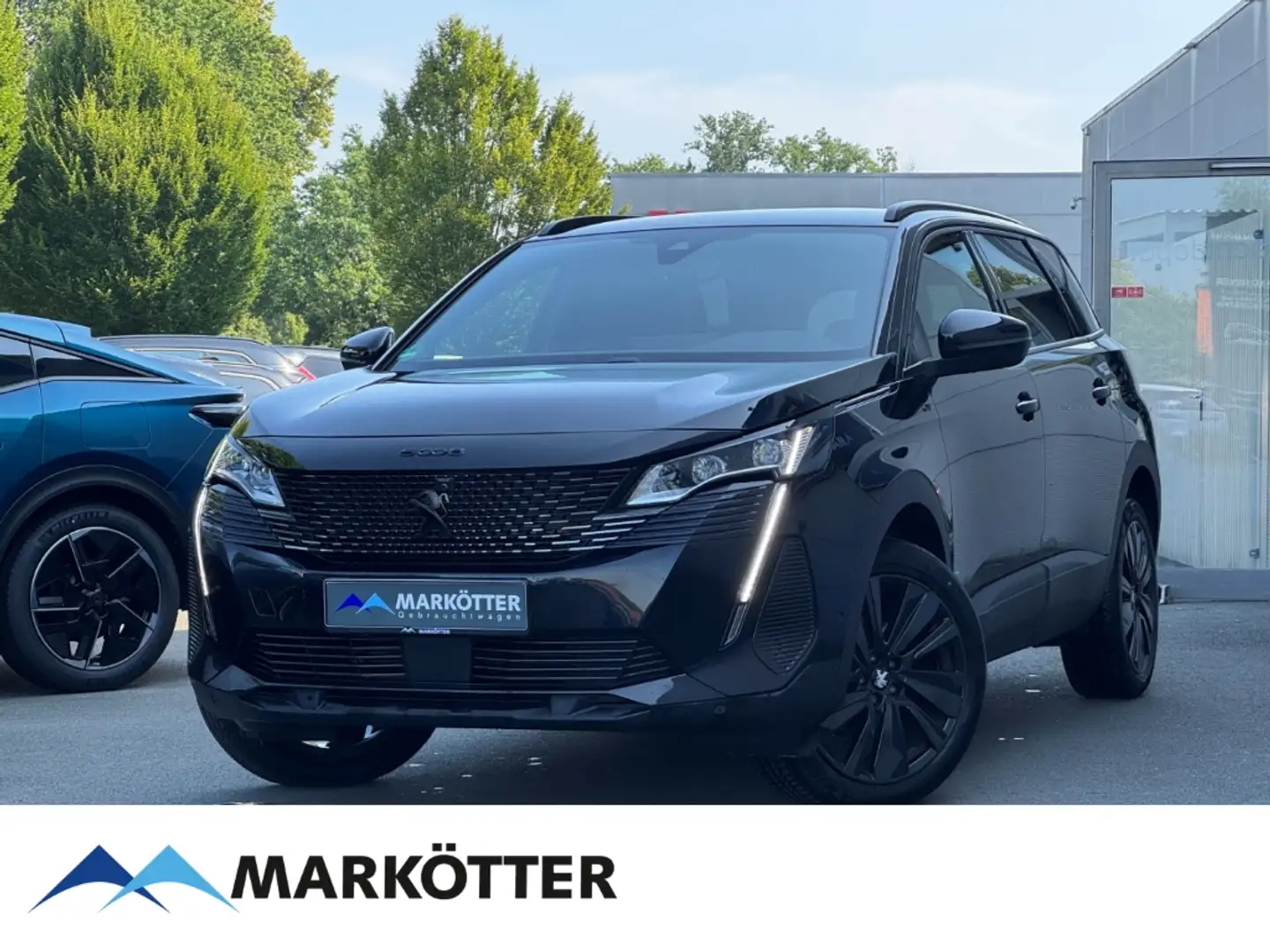Peugeot 5008 1.2 GT PureTech 130 ACC/BLIS/SHZ/NAVI/APPLE Schwarz - 1