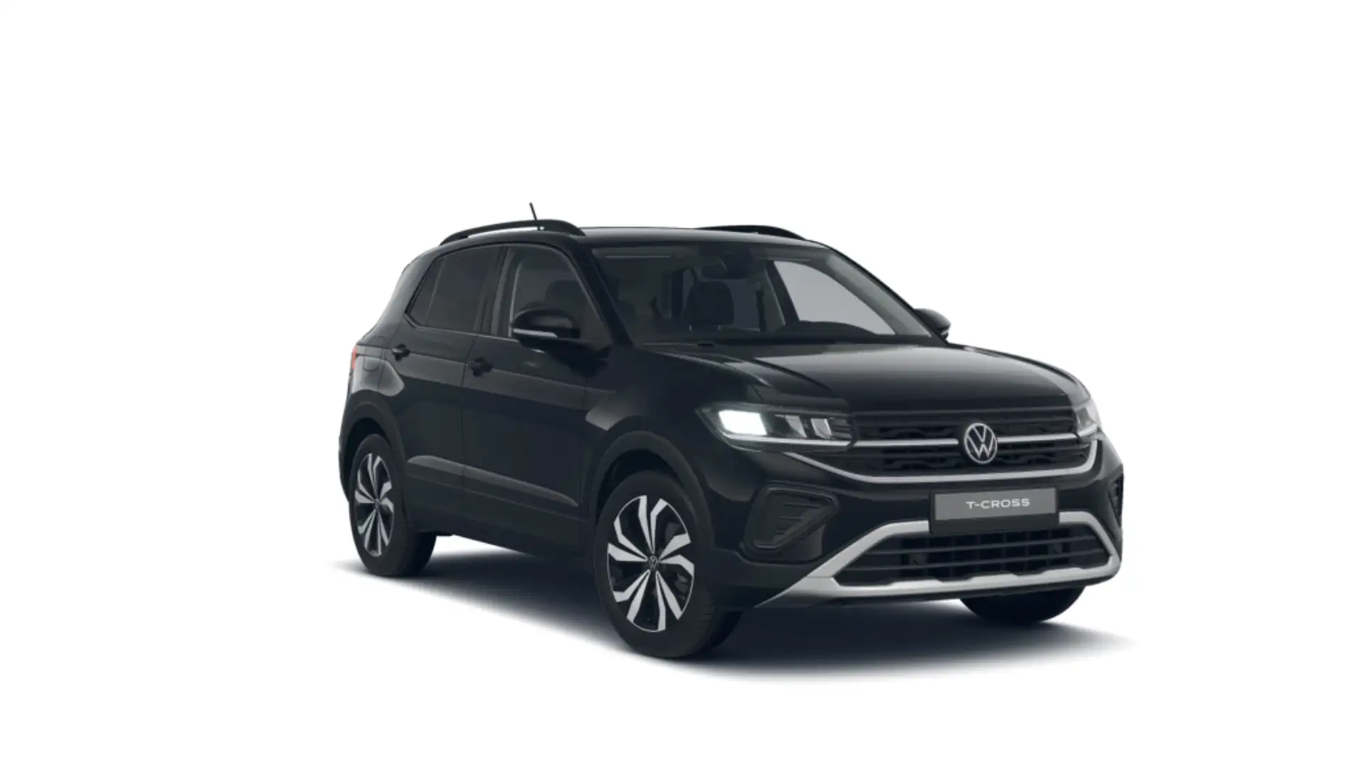 Volkswagen T-Cross 1.0 TSI Más 70kW Negro - 2
