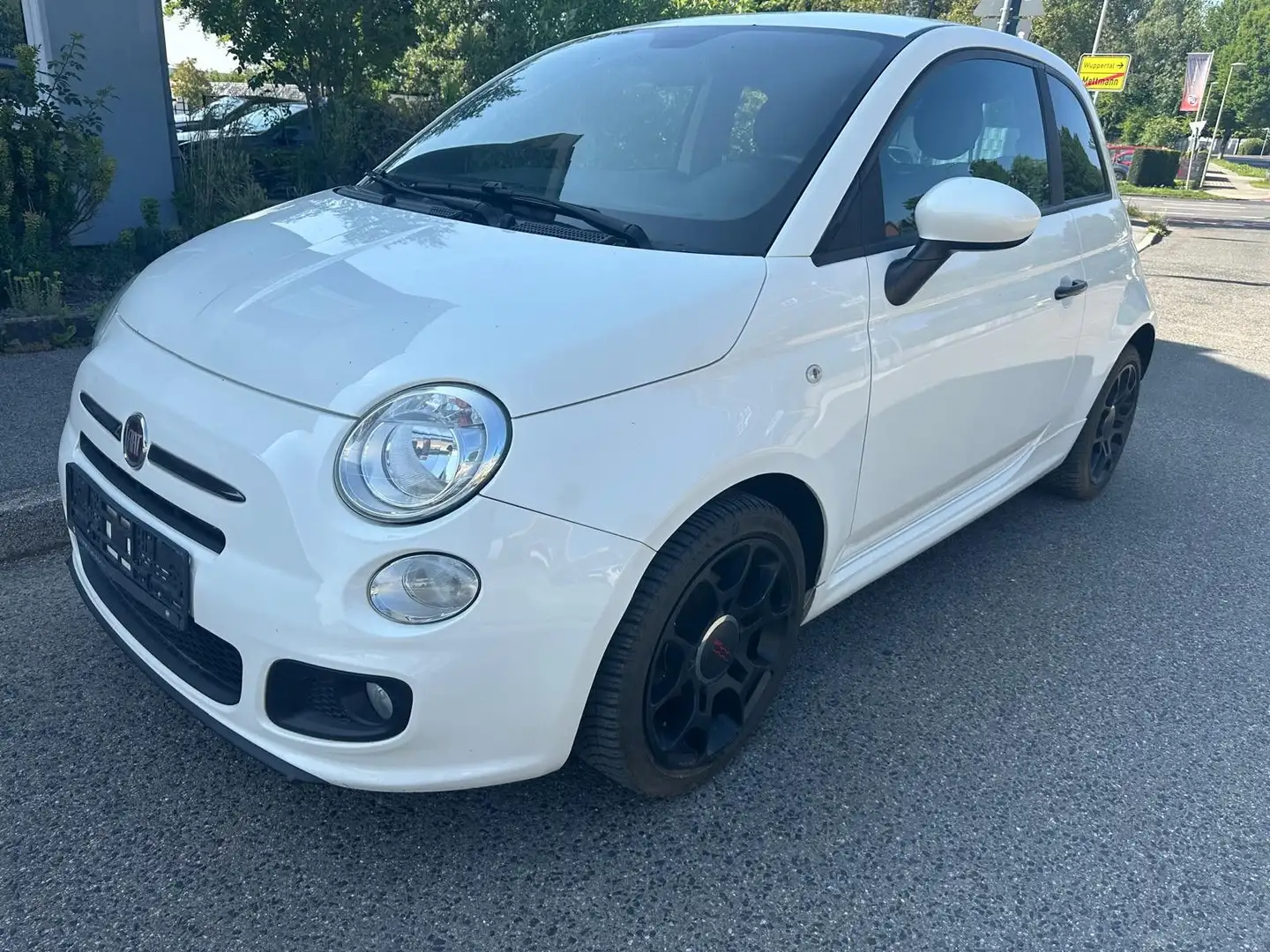 Fiat 500 S TwinAir Turbo Checkheft Vollleder Klima White - 1