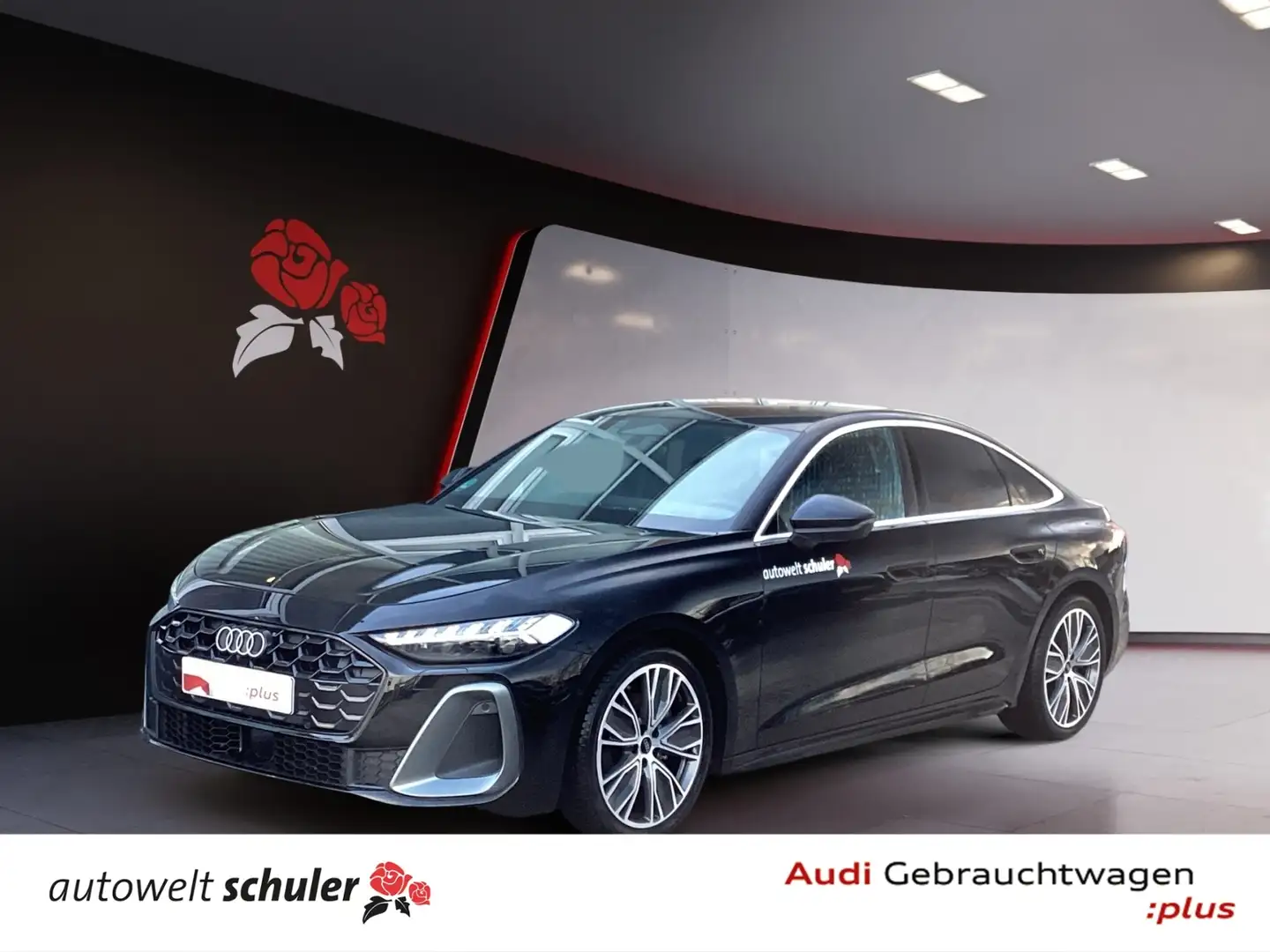 Audi A5 Limousine 40 2.0 TFSI S-tronic S-line MMI+Licht-P Noir - 1
