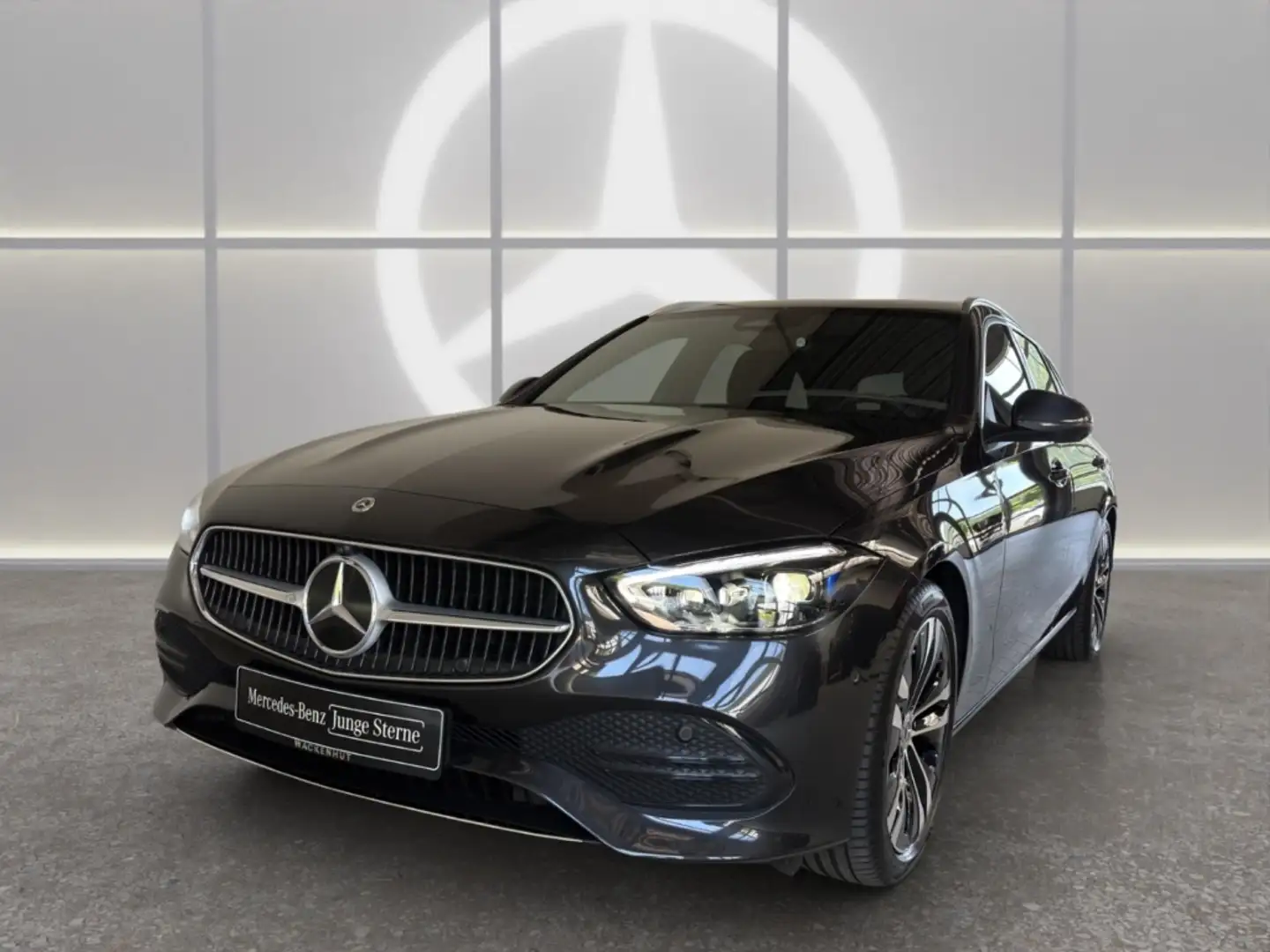 Mercedes-Benz C 200 d AVANTGARDE AHK+TOTW+VERK.ASS+DIGITA+360° Gris - 2