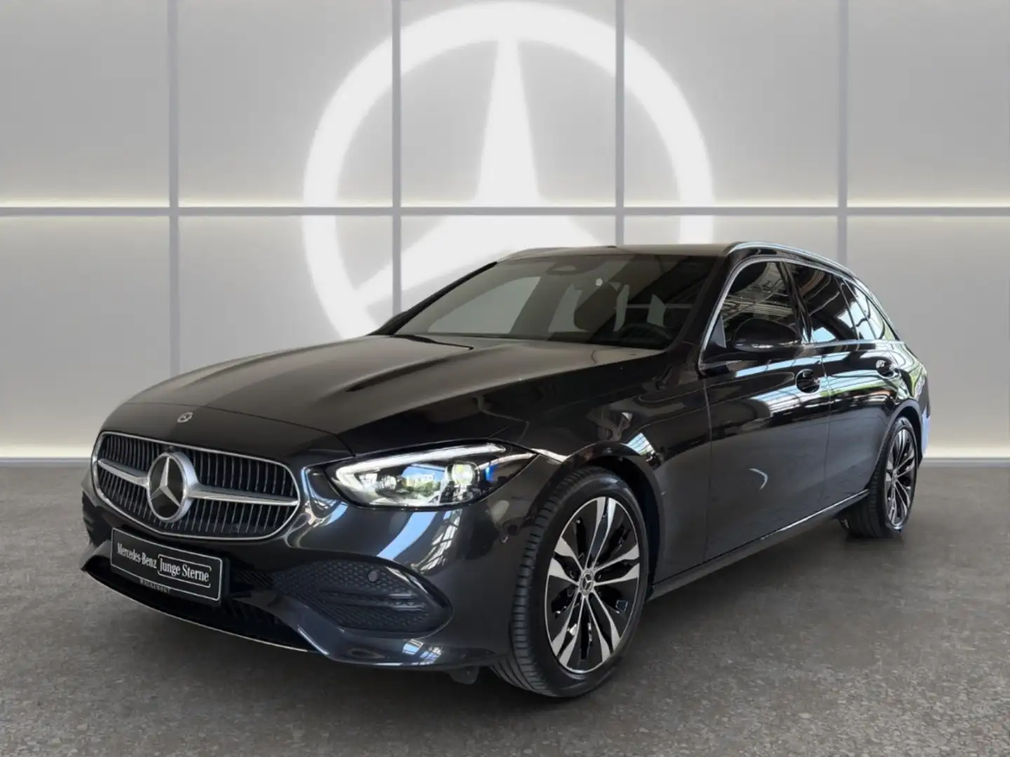 Mercedes-Benz C 200 d AVANTGARDE AHK+TOTW+VERK.ASS+DIGITA+360° Gris - 1