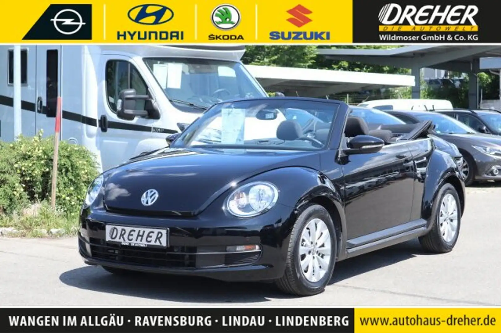Volkswagen Beetle Beetle Cabriolet 1.2 TSI BMT Sitzhzg./Tempomat Negru - 1
