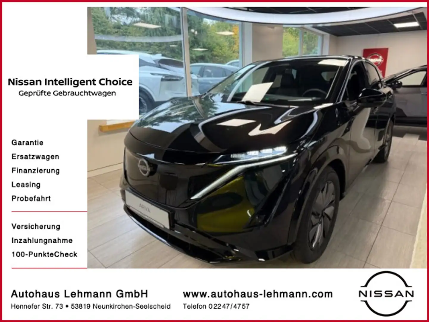 Nissan Ariya Advance Pack 87kWh 360° Kamera Grün - 1