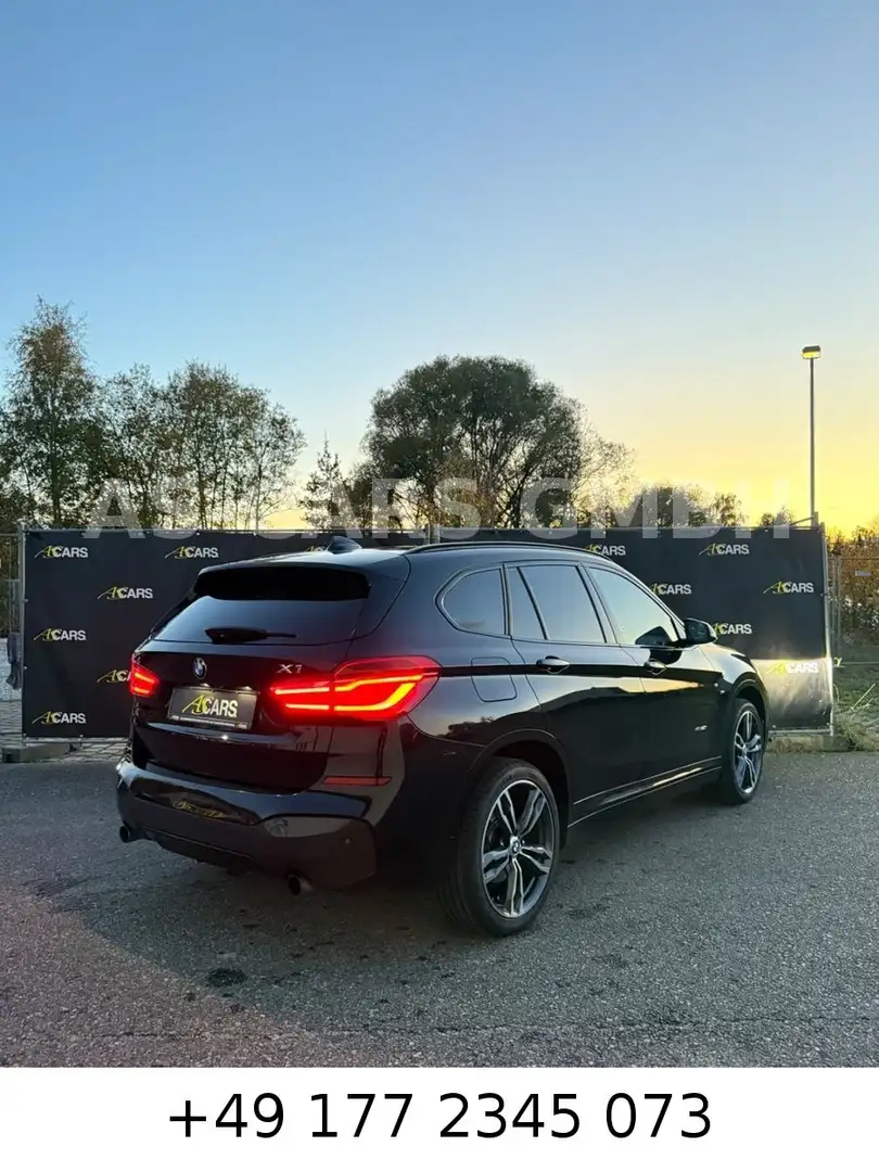 BMW X1 20i xDrive *M-SPORT*PANO*ALCANTARA* Schwarz - 2