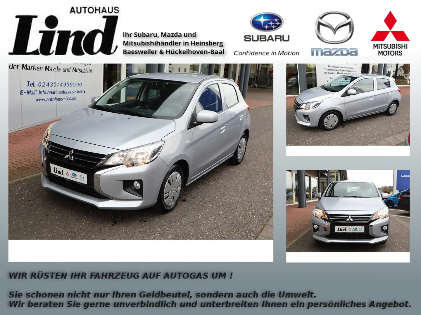Mitsubishi Space Star Select Argent - 1